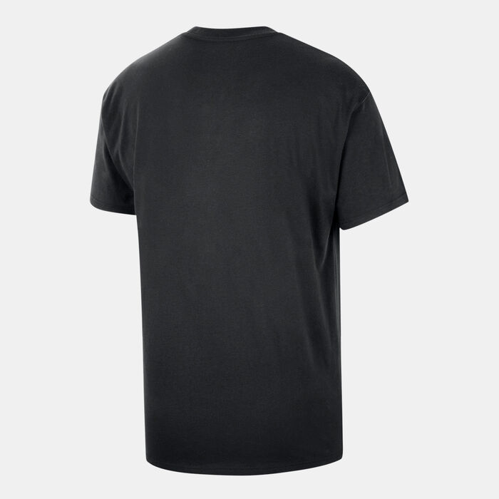 Nike Men's NBA Chicago Bulls Courtside T-Shirt Black image number 1