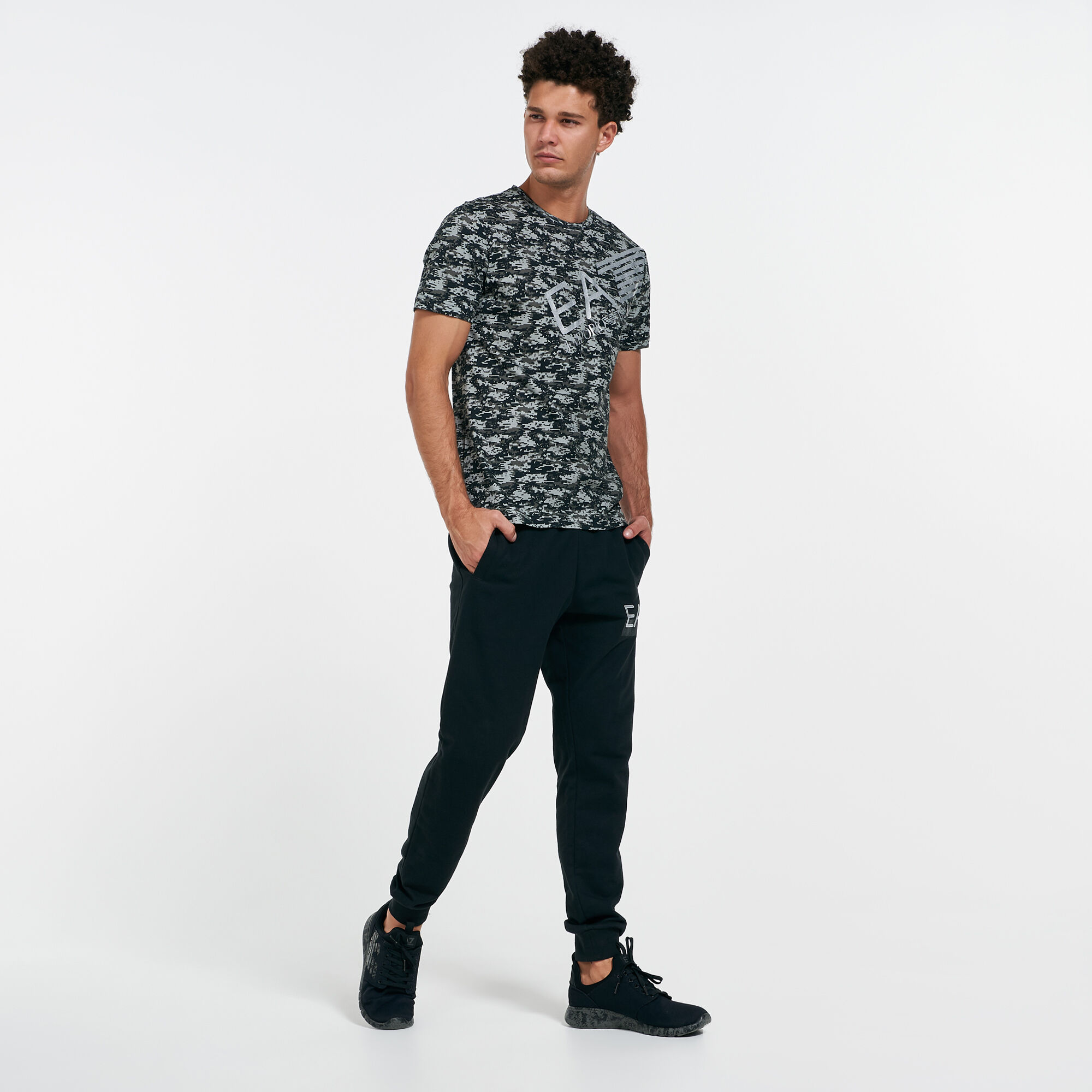 Ea7 camo t shirt best sale