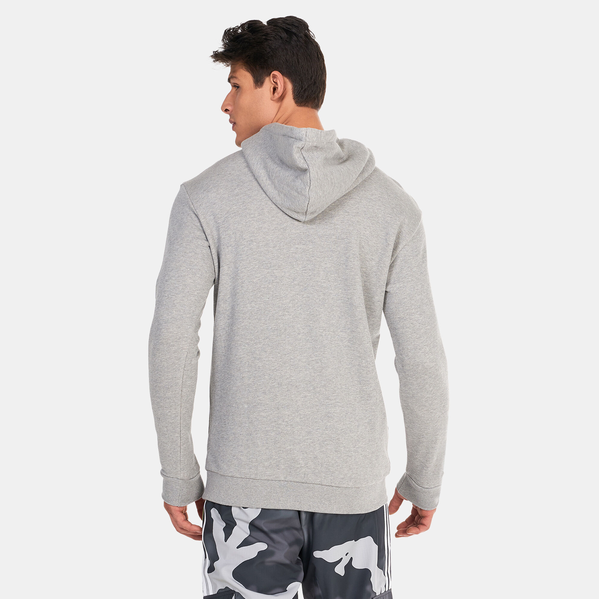 Adicolor cotton trefoil hoodie top