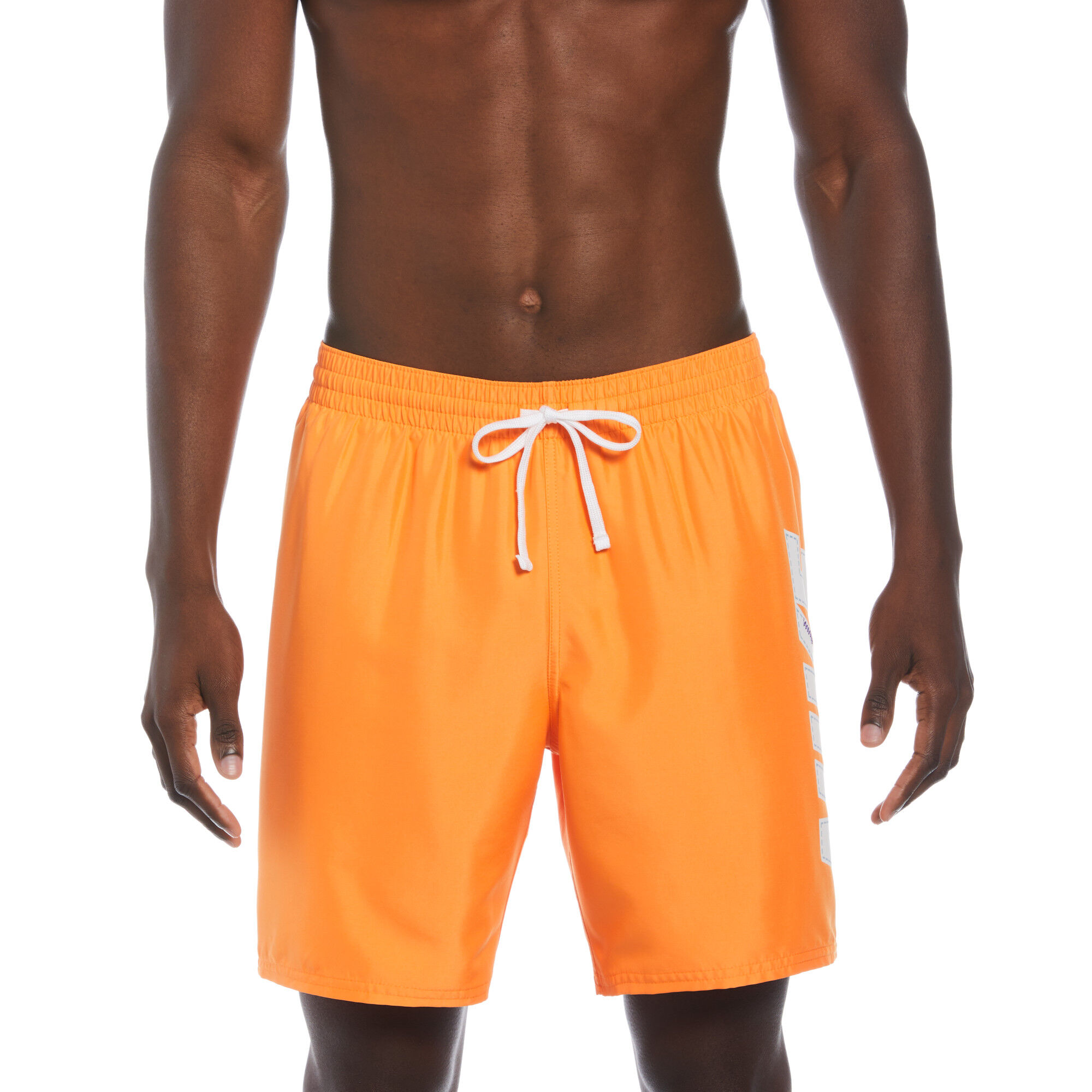 Nike orange swim shorts sales