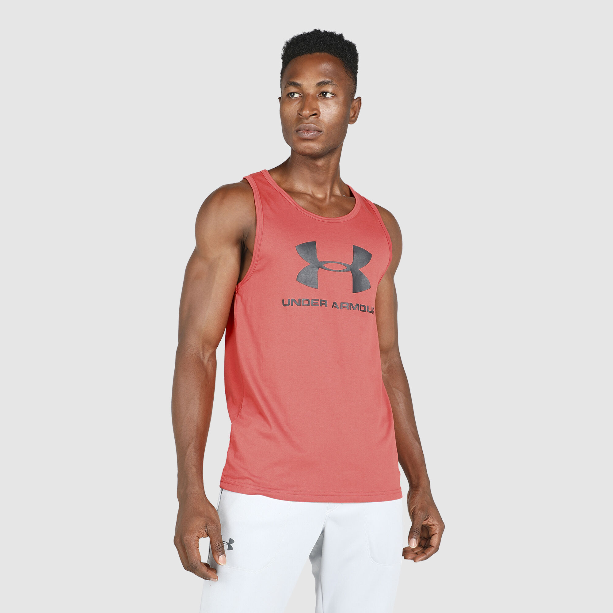 Under armour sportstyle logo tank new arrivals