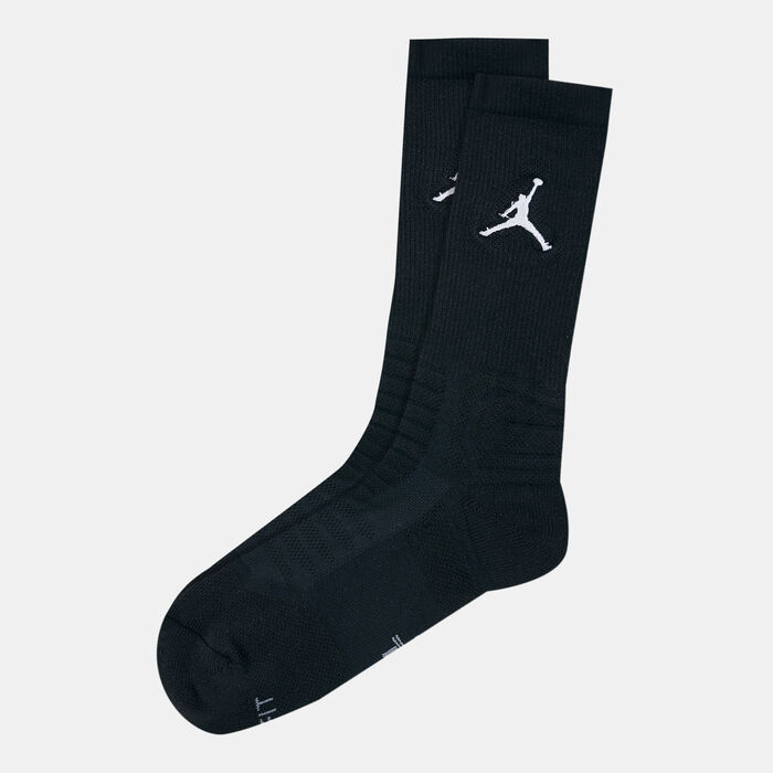Jordan Men's Flight Crew Basketball Socks Black image number 0