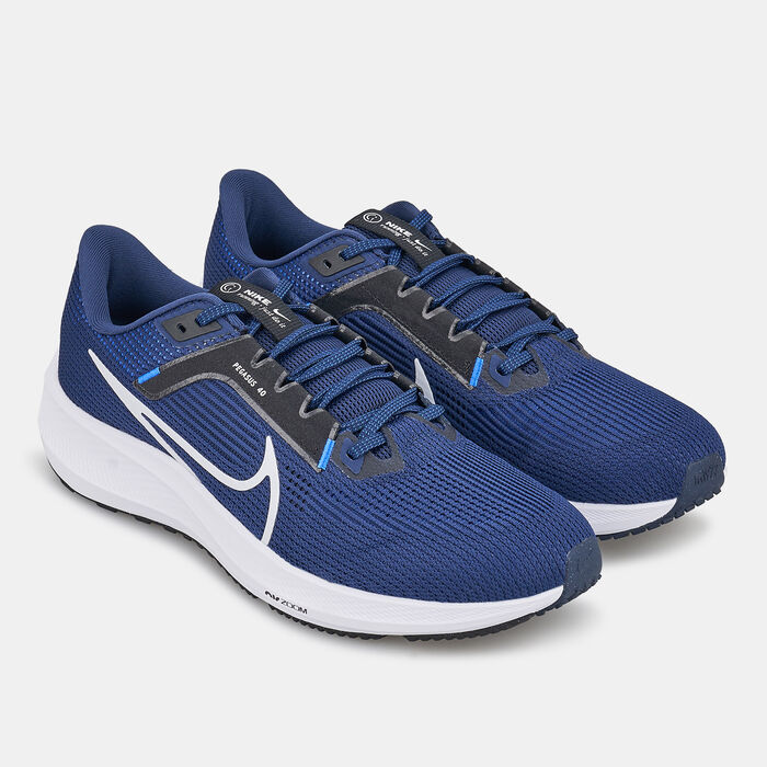 Nike Men's Pegasus 40 Road Running Shoe Blue image number 2