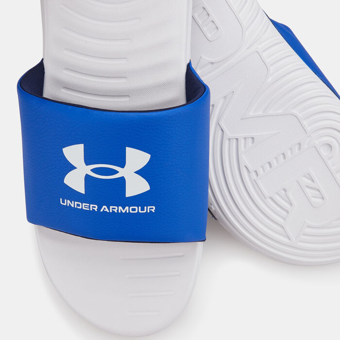 Under Armour Men's Ansa Fixed Slides Grey image number 2