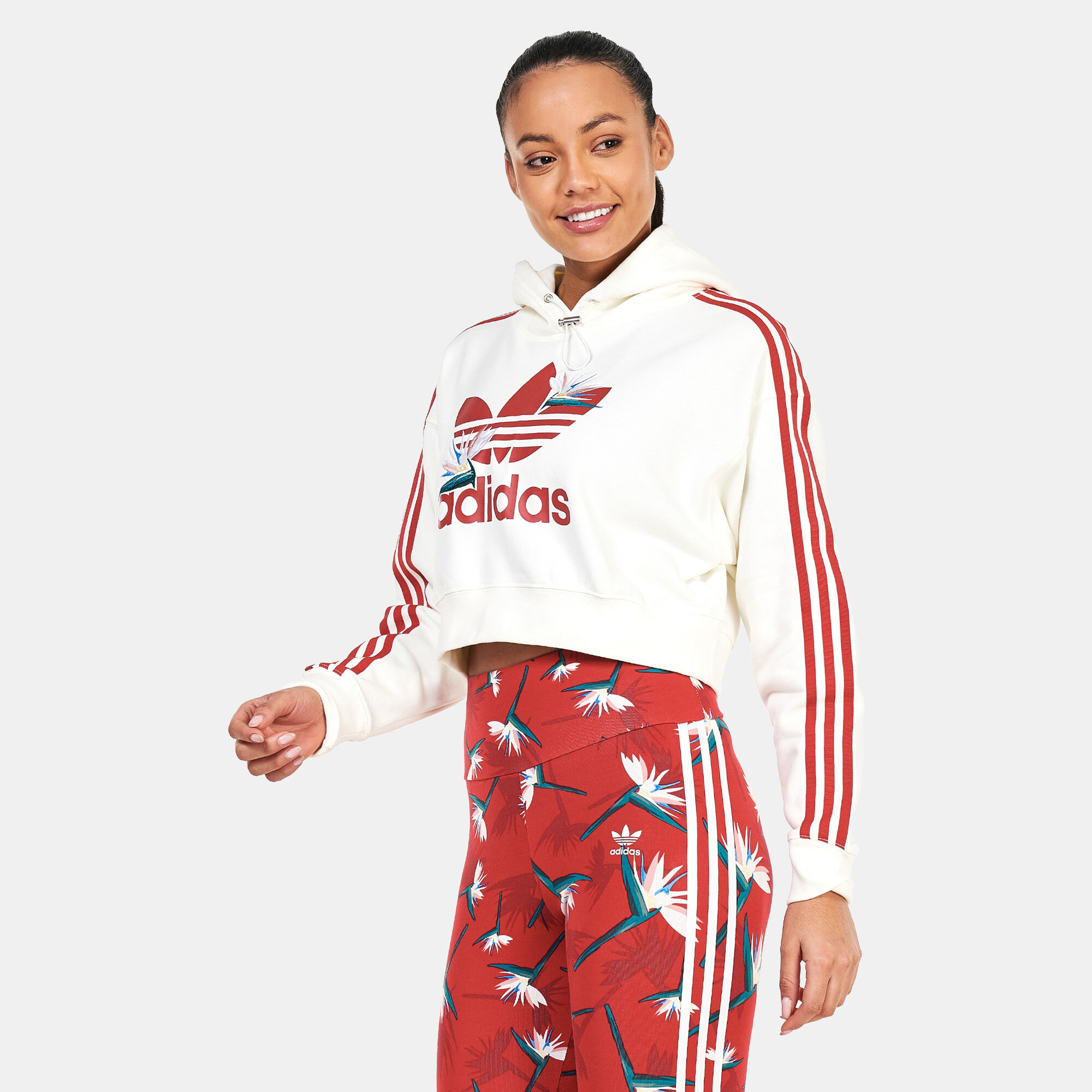 Women s Thebe Magugu Hoodie Beige adidas Originals in Kuwait SSS