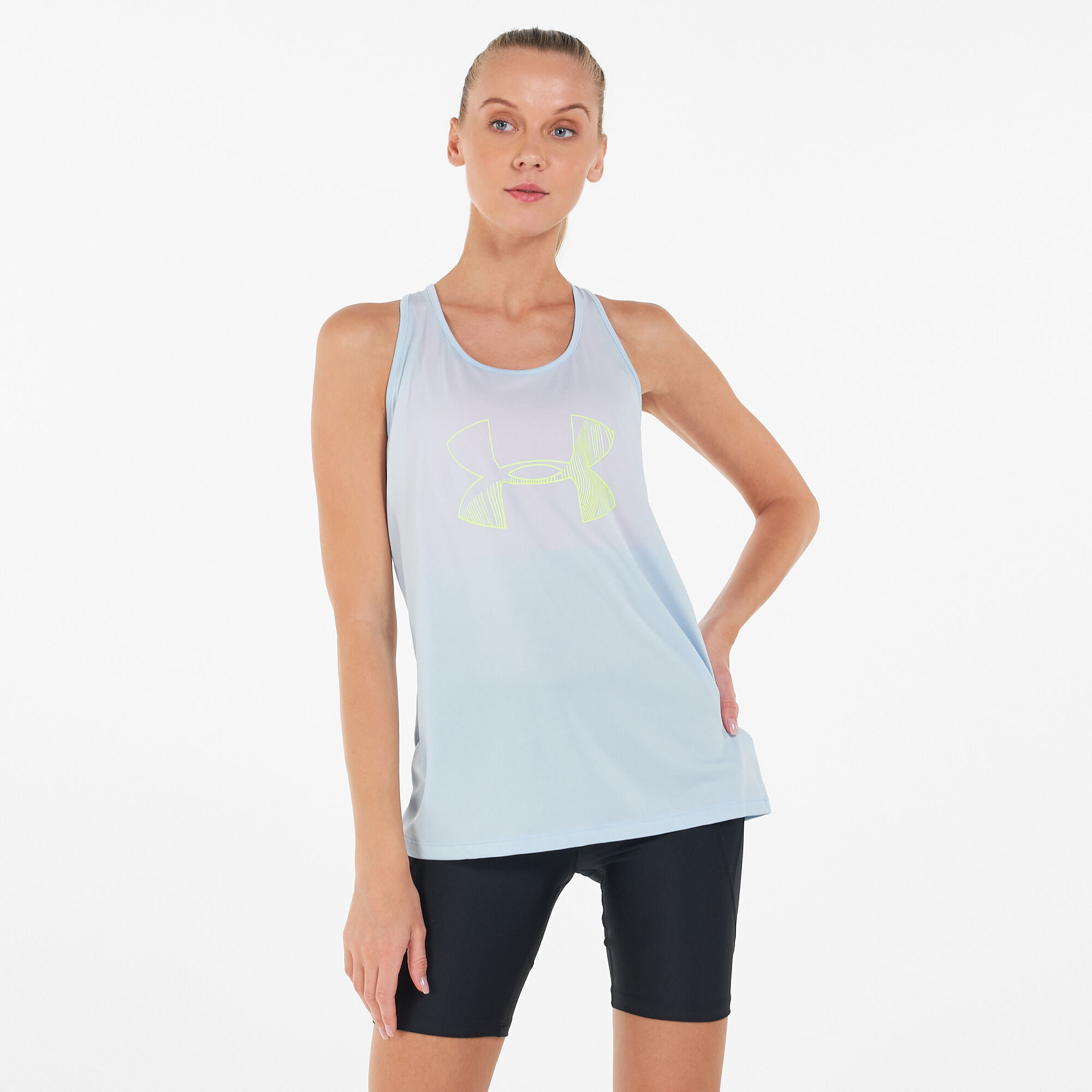 Under armour store tech graphic tank