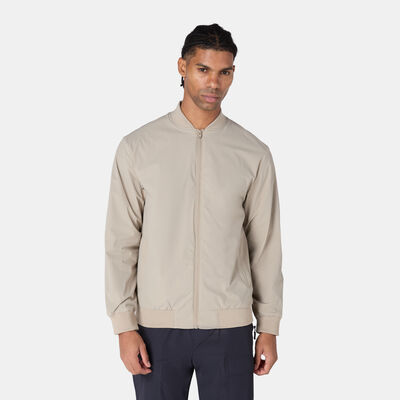 Sun and Sand Sports Men's Bomber Jacket Beige