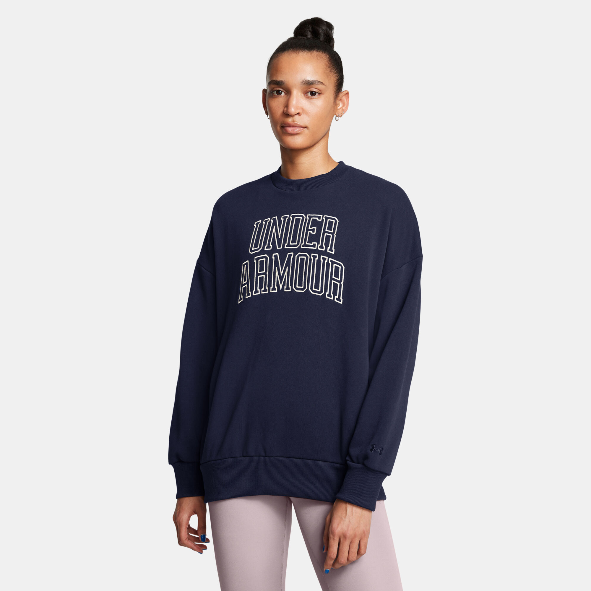 Under armour sweatshirt blue on sale
