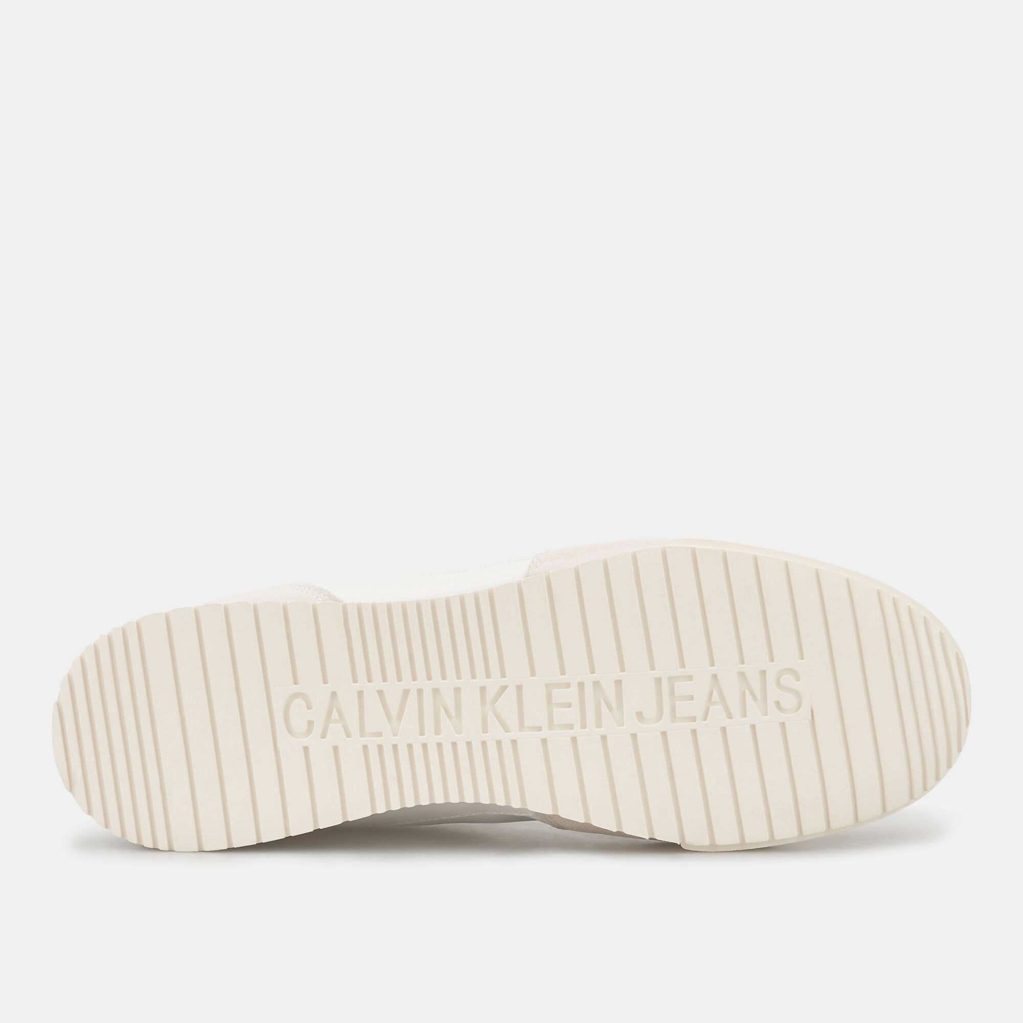 Buy Calvin Klein Men s Low Cut Leather Shoe White in Kuwait SSS