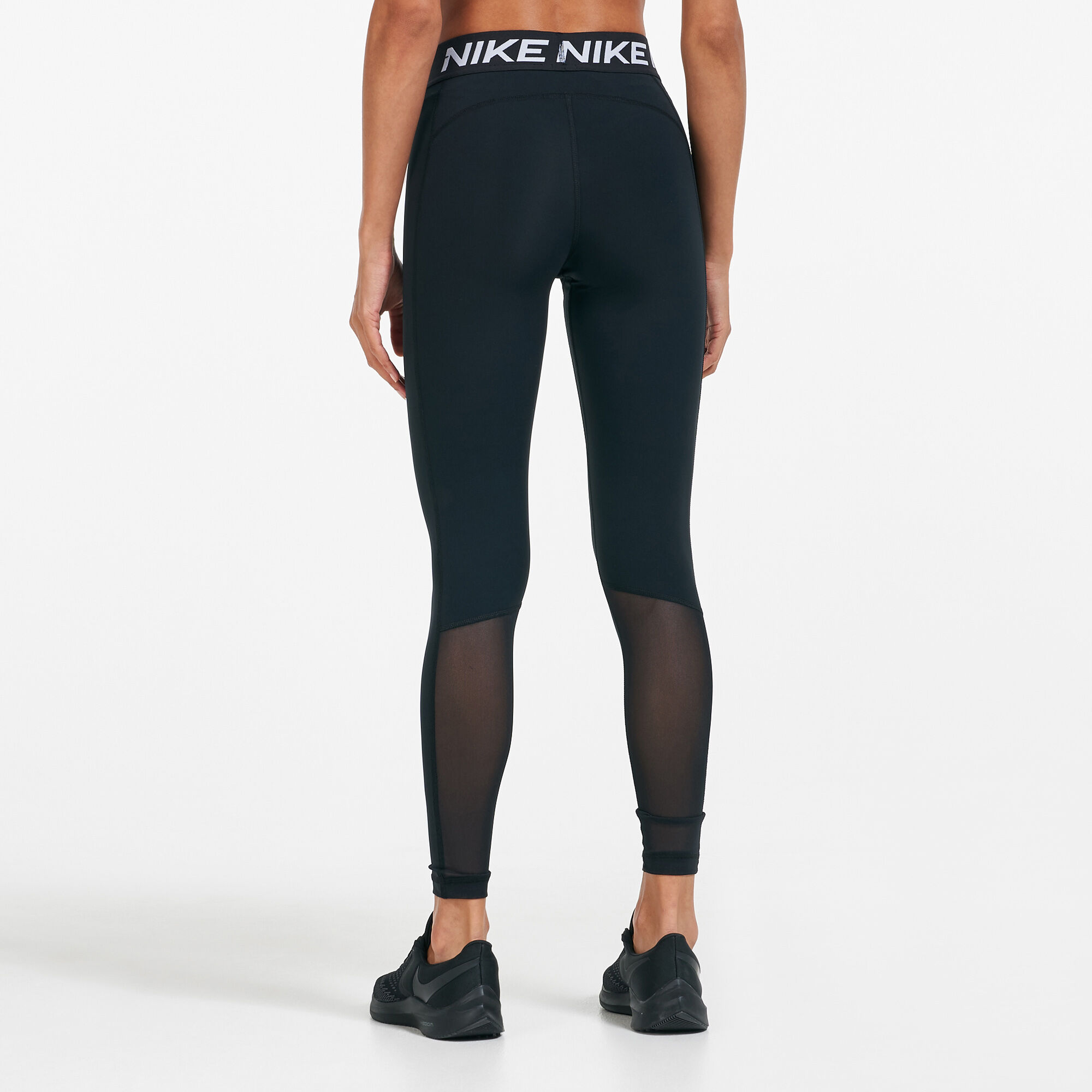 Nike pro leggings mesh on sale