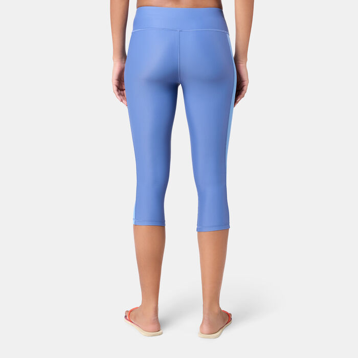 COEGA Women's 3/4 Swimming Leggings Blue image number 1