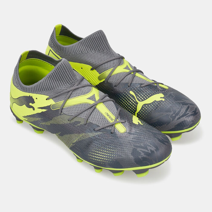 PUMA Men's Future 7 Match Rush Firm Ground/Artificial Ground Football Shoes Grey image number 1