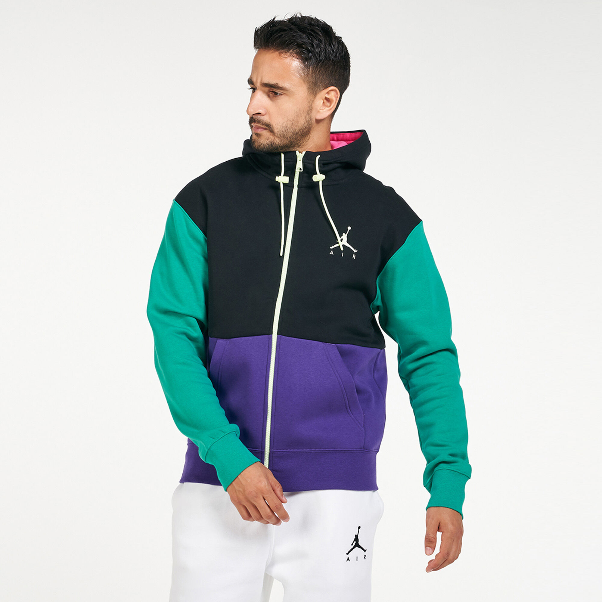 Jordan jumpman air full zip hoodie hot sale