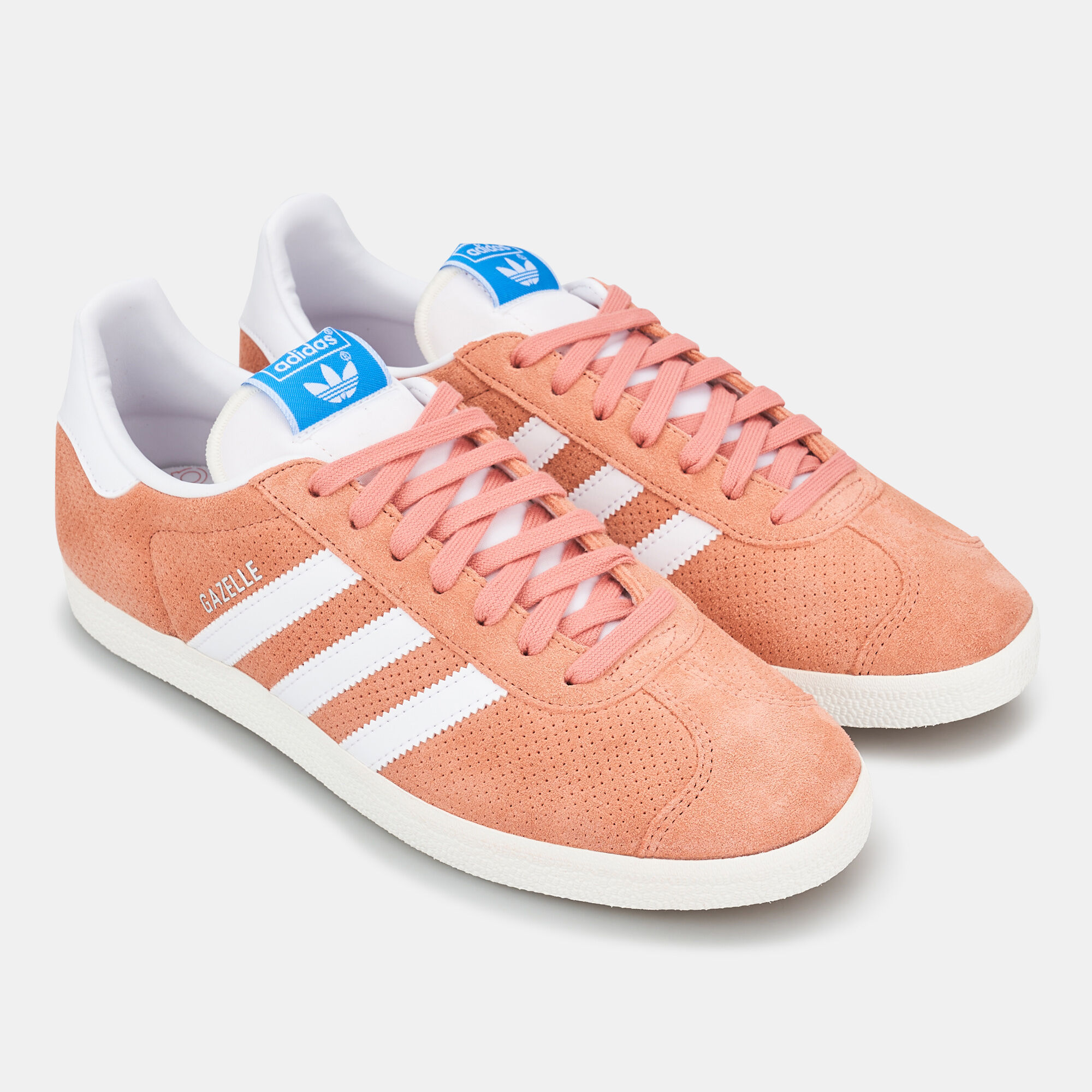 Adidas gazelle soft pink best sale