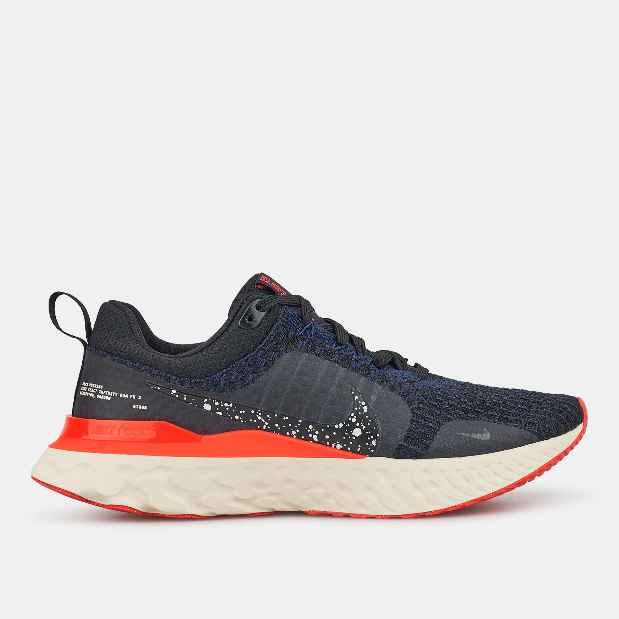 Epic react flyknit 3 black top