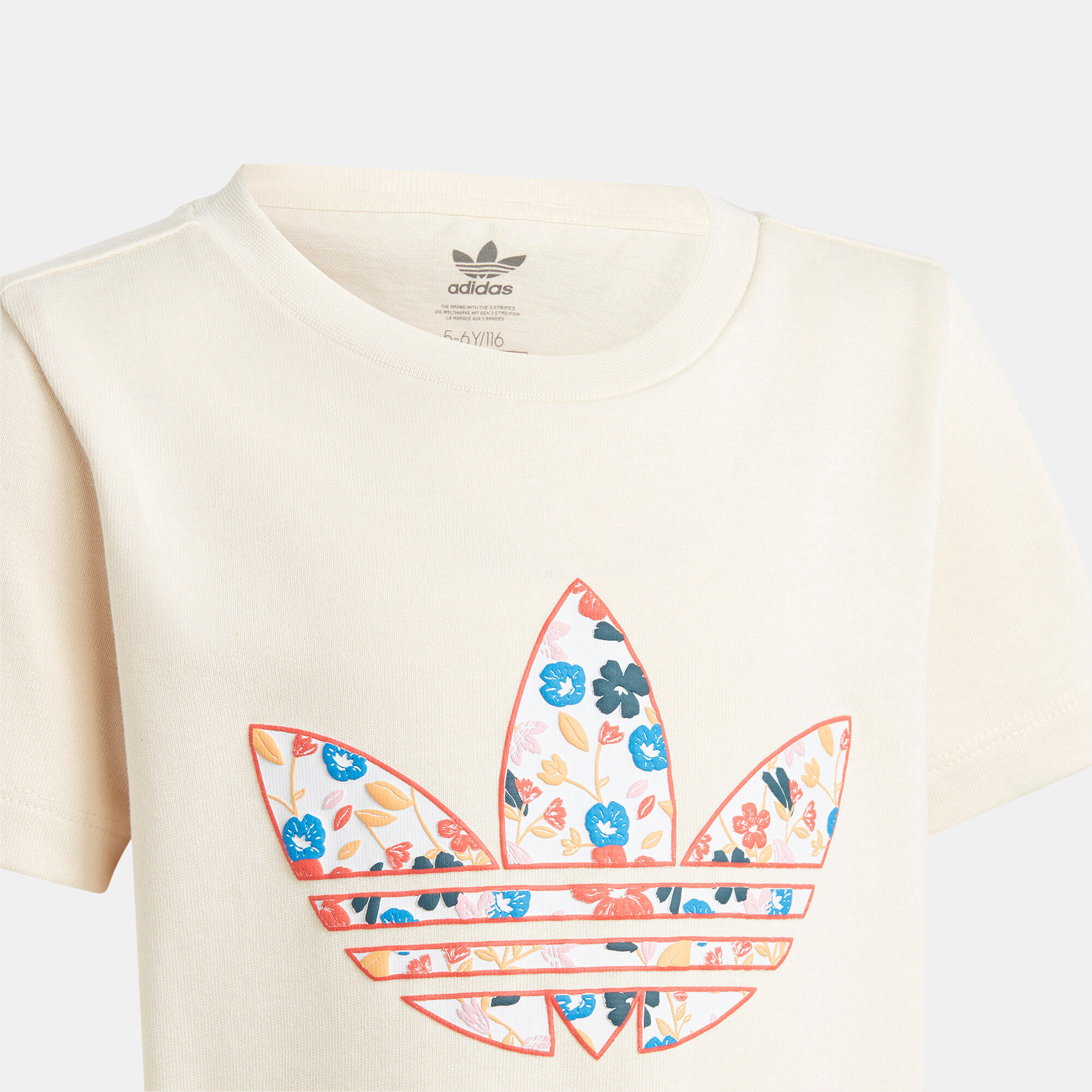 Adidas floral tee dress discount