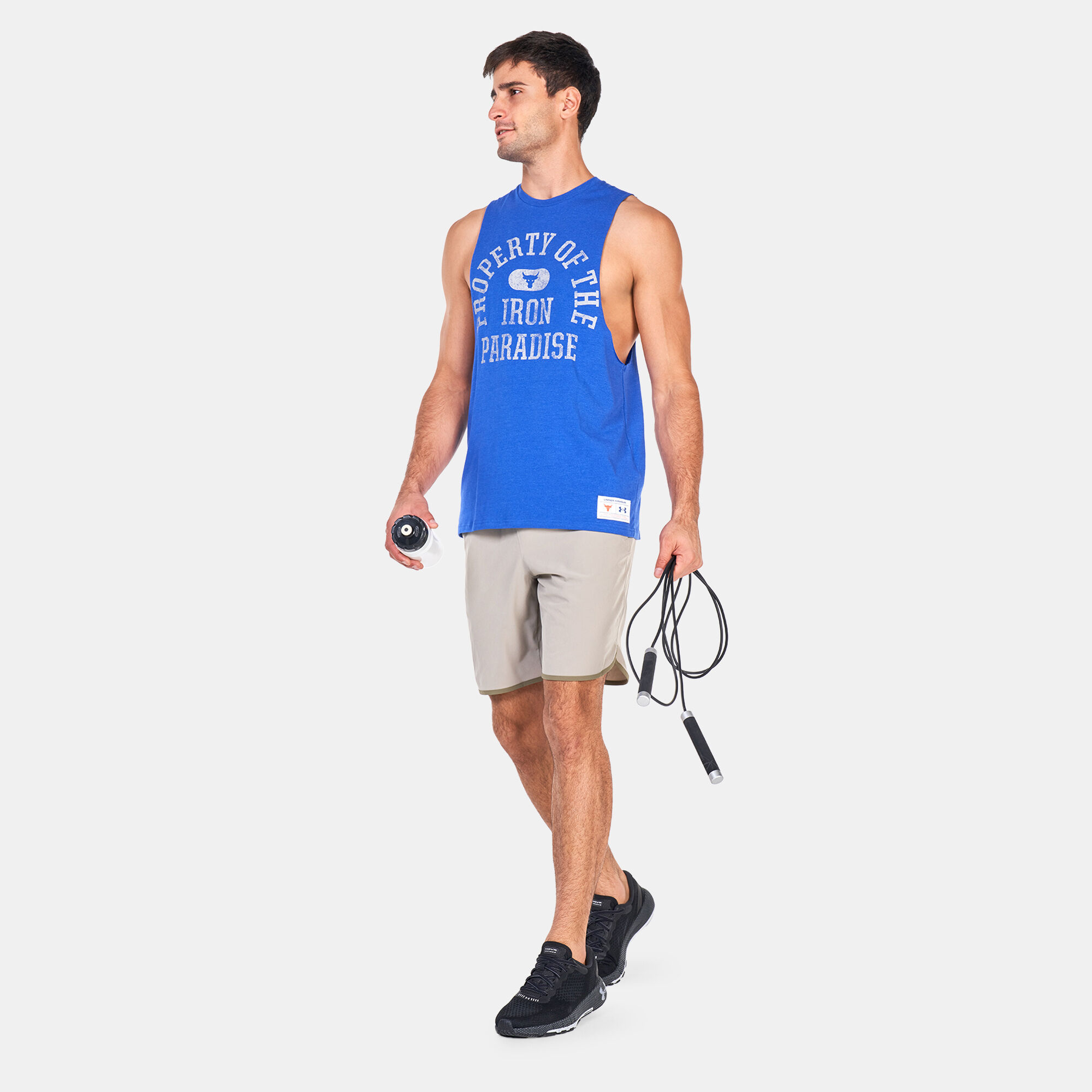 Men s UA HIIT Woven Shorts Grey Under Armour in Kuwait SSS