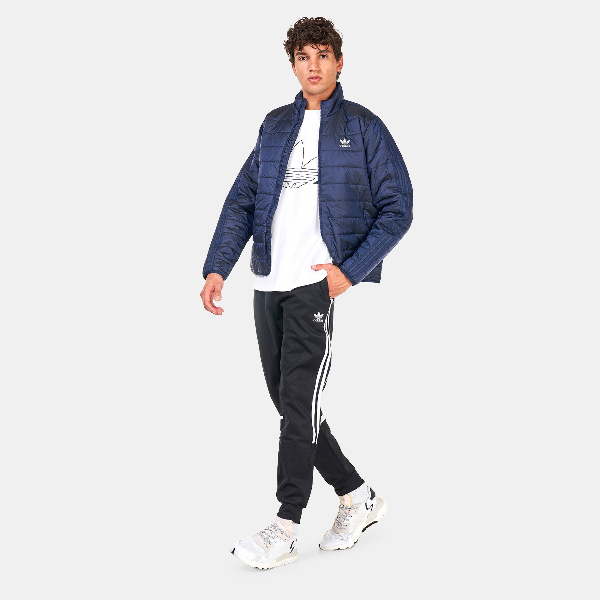 High collar adidas clearance