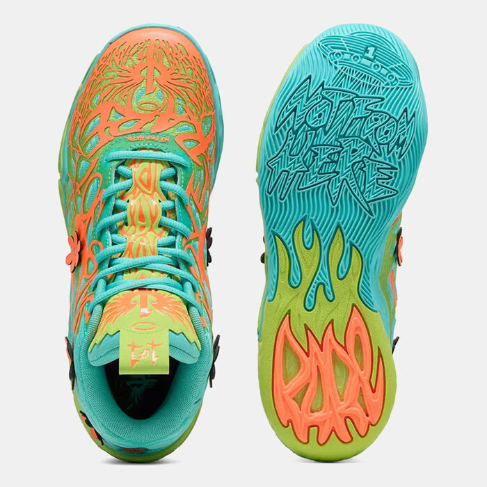 PUMA Men's Lamelo Ball MB.04 Scooby-Doo Basketball Shoes Blue image number 3