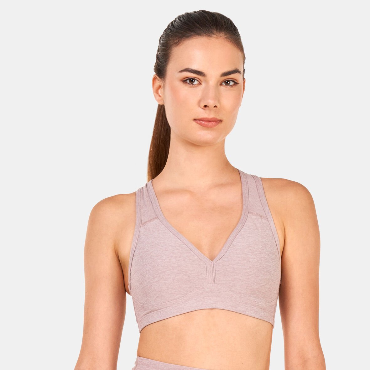 Women s Spacedye Lift Your Spirits Sports Bra Beige Beyond Yoga in Kuwait SSS