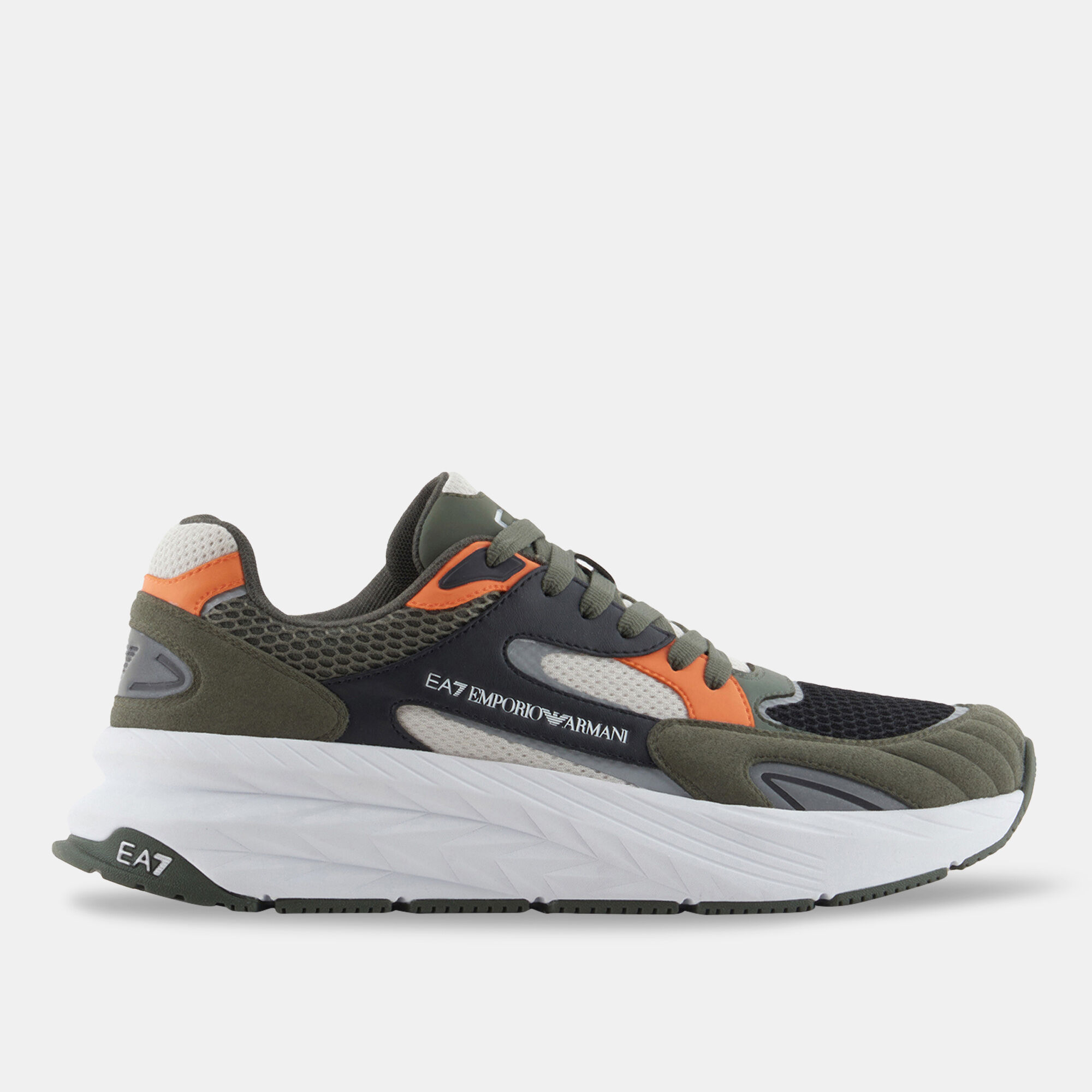 Men s Crusher Sonic Performance Running Shoes Green EA7 Emporio Armani in Kuwait SSS