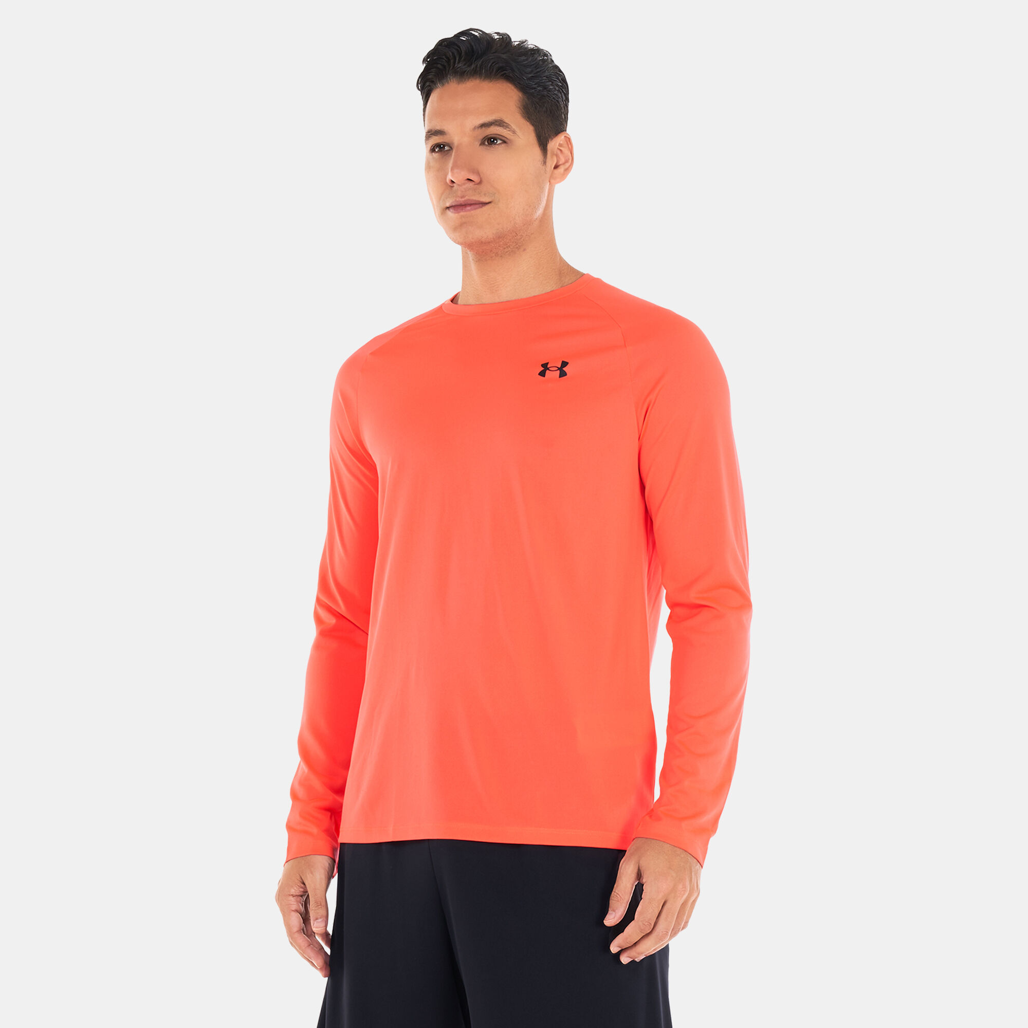 Men's ua tech long sleeve hot sale