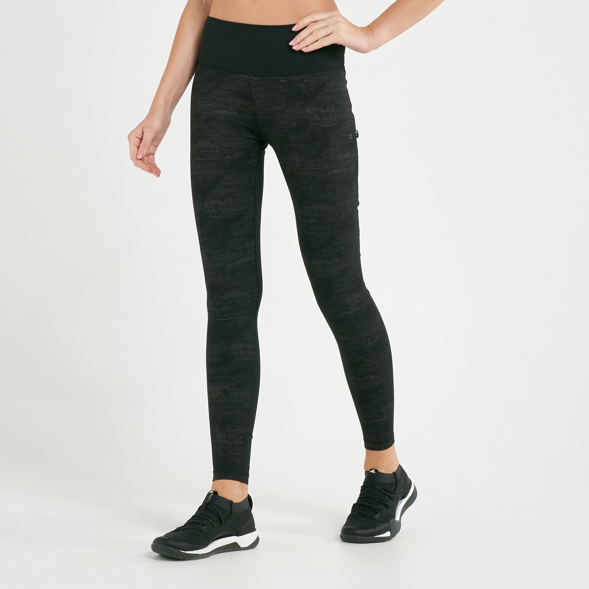 adidas Women s Believe This Camouflage Jacquard Leggings