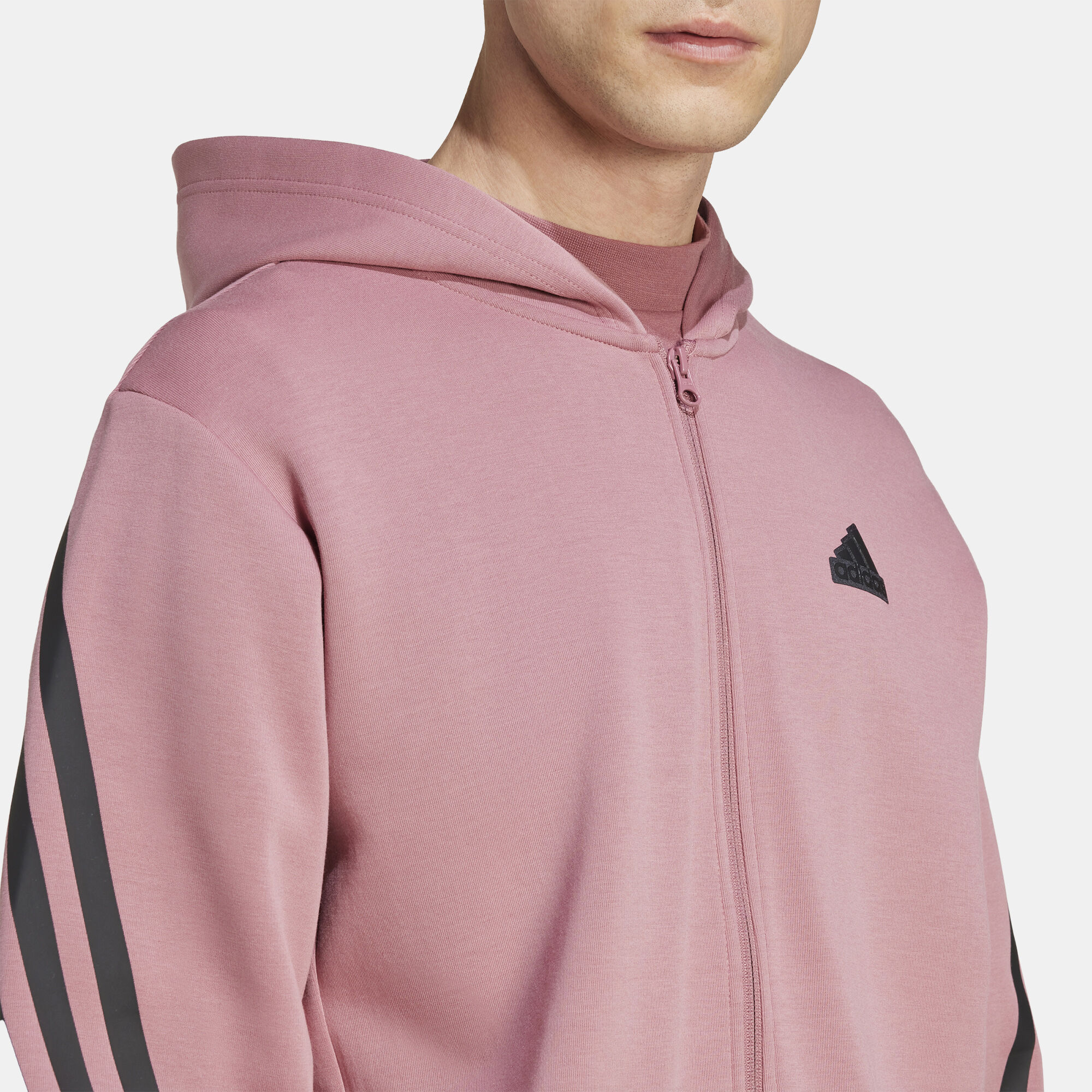 Mens pink adidas jumper deals