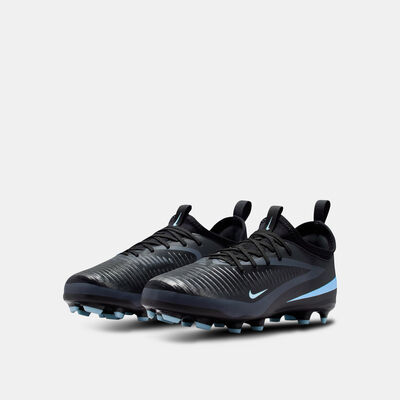 Nike Kids' Phantom 6 Low Academy Multi-Ground Football Shoes Grey