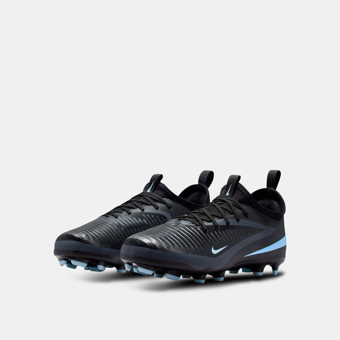 Nike Kids' Phantom 6 Low Academy Multi-Ground Football Shoes Grey image number 1