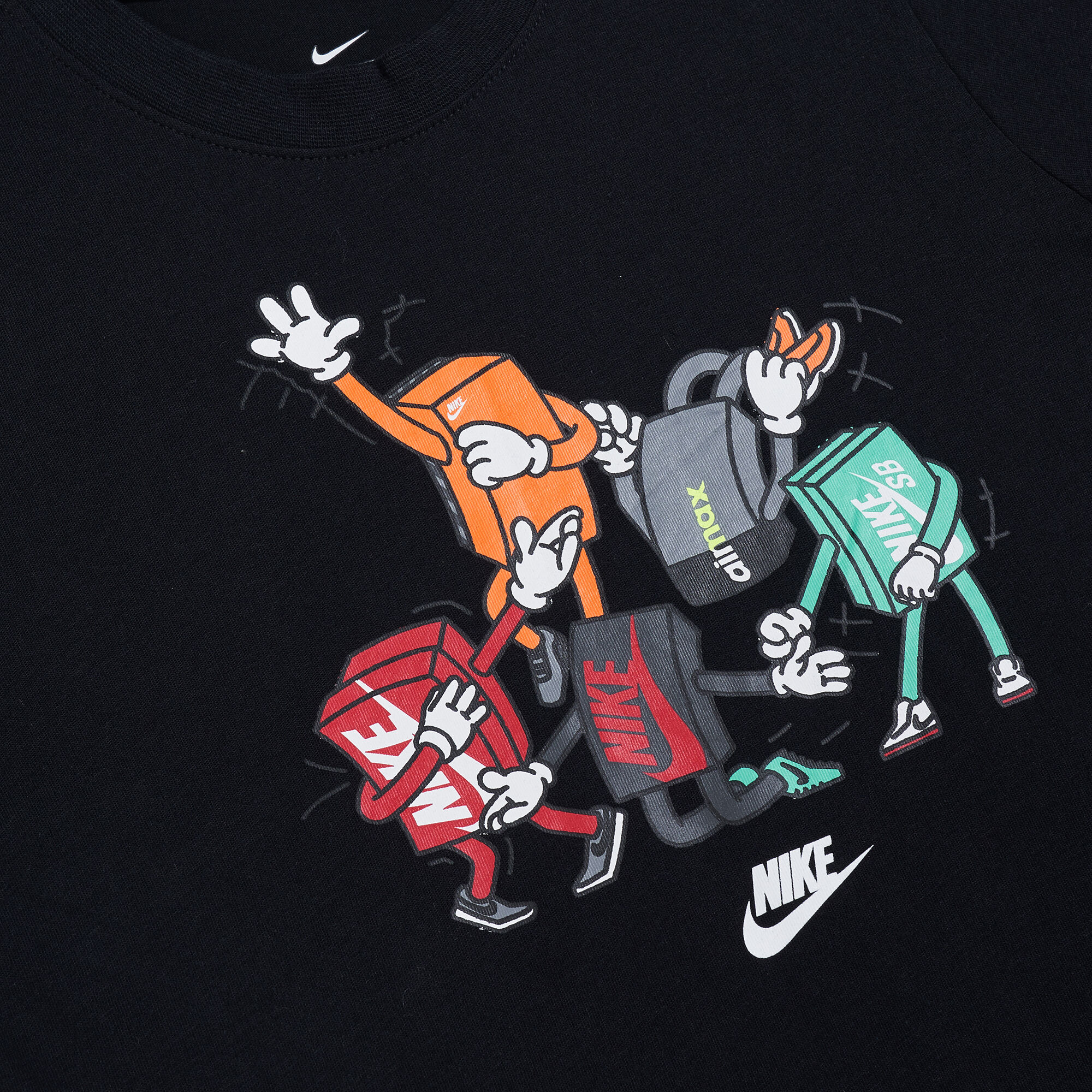 Nike Kids Sportswear Shoebox Figures T Shirt Older Kids in