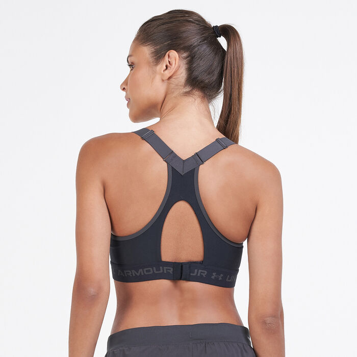 Under Armour Women's Armour High Crossback Sports Bra Black image number 1