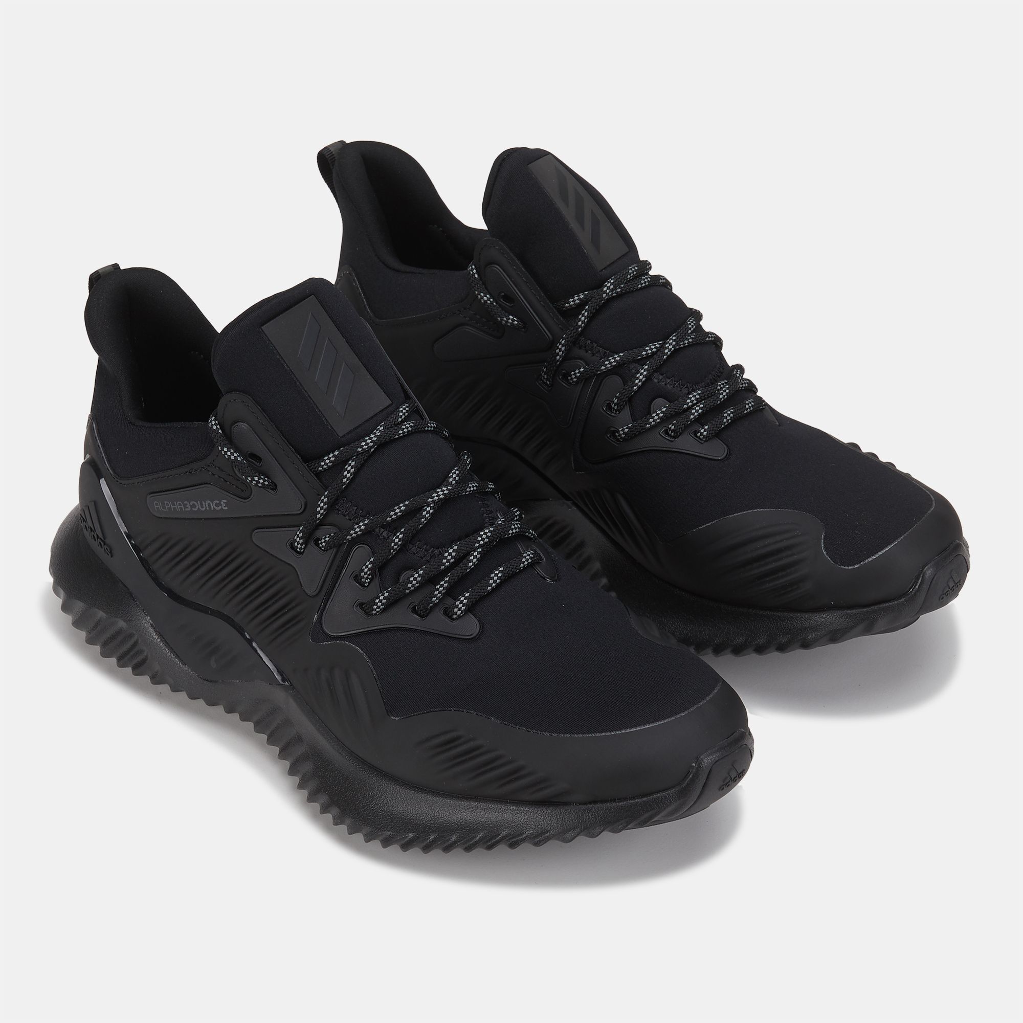 Adidas alphabounce best sale leather shoes men's