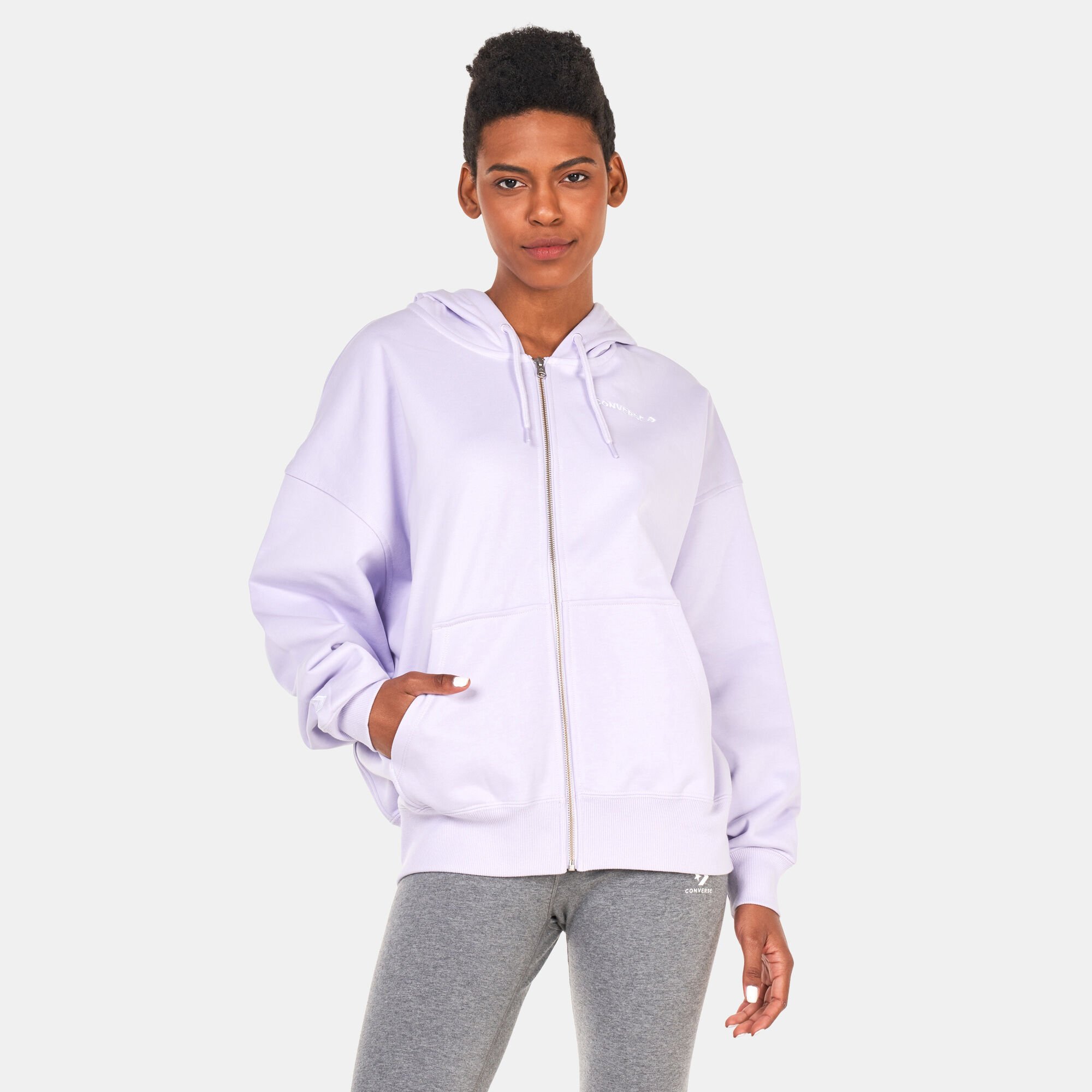 Converse purple hoodie shop
