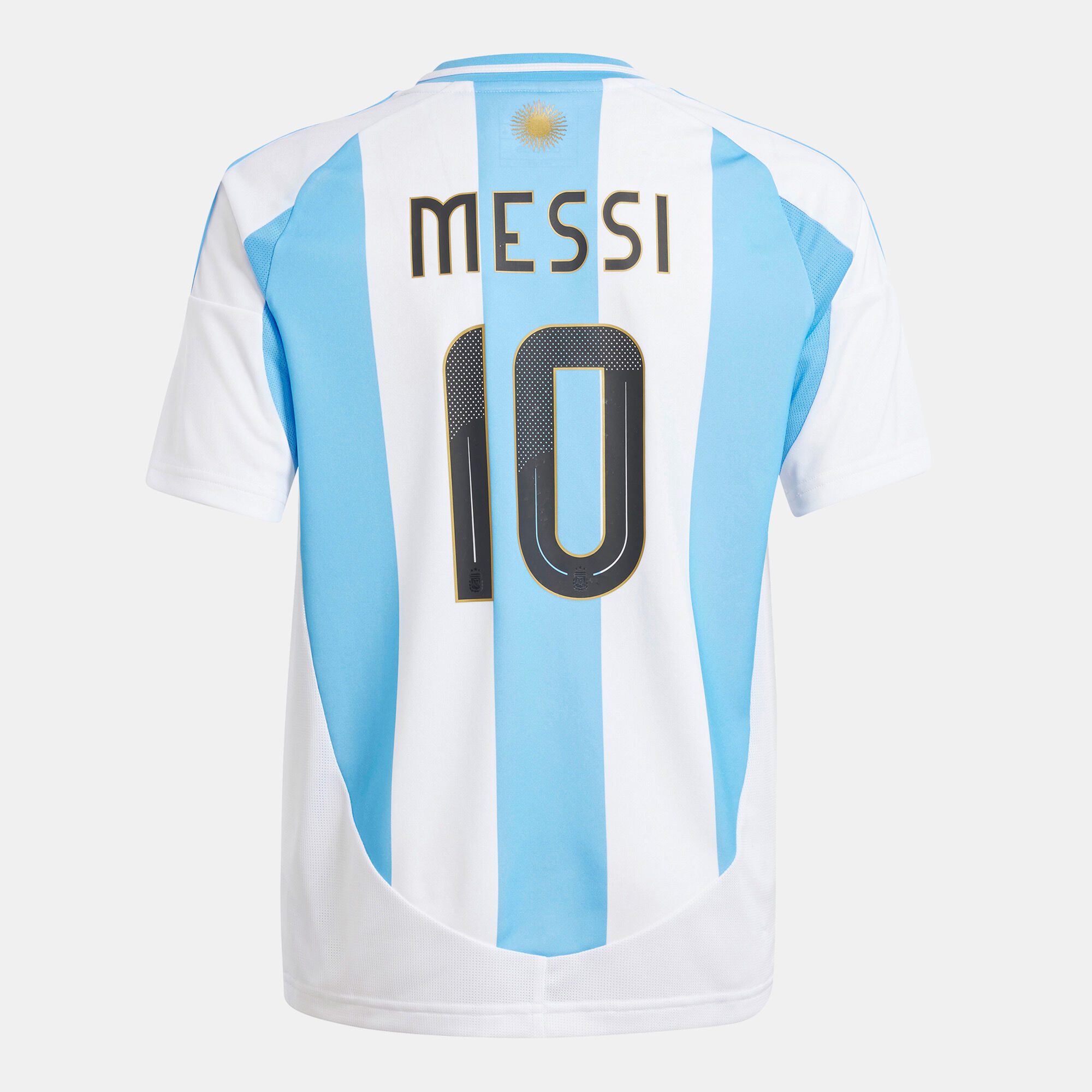 Kids Argentina 2024 Lionel Messi Home Replica Football Jersey White adidas in Kuwait SSS