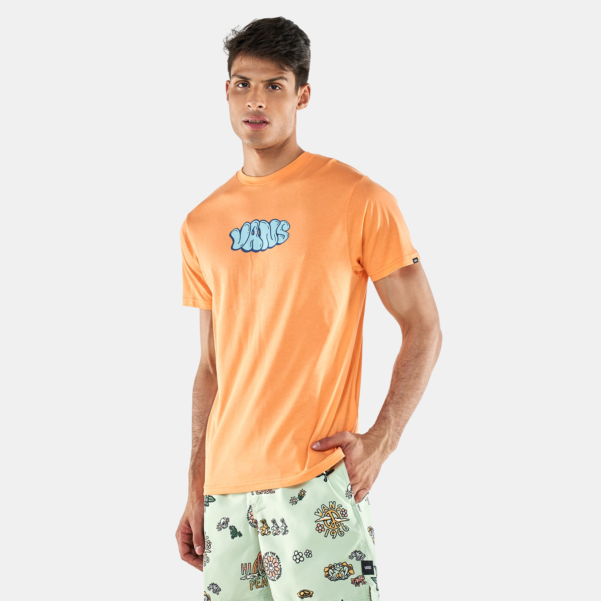 Vans t shirt orange discount