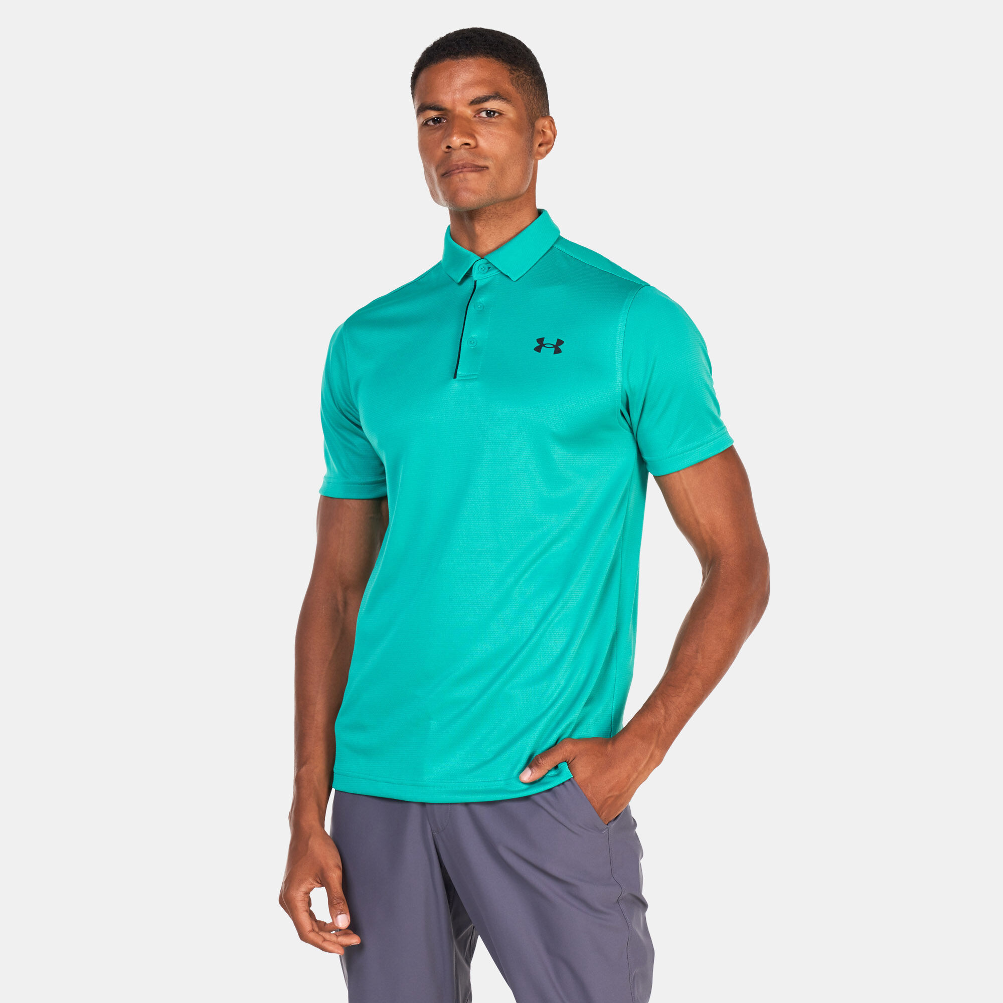 Under armour ua tech men's golf polo shirt clearance