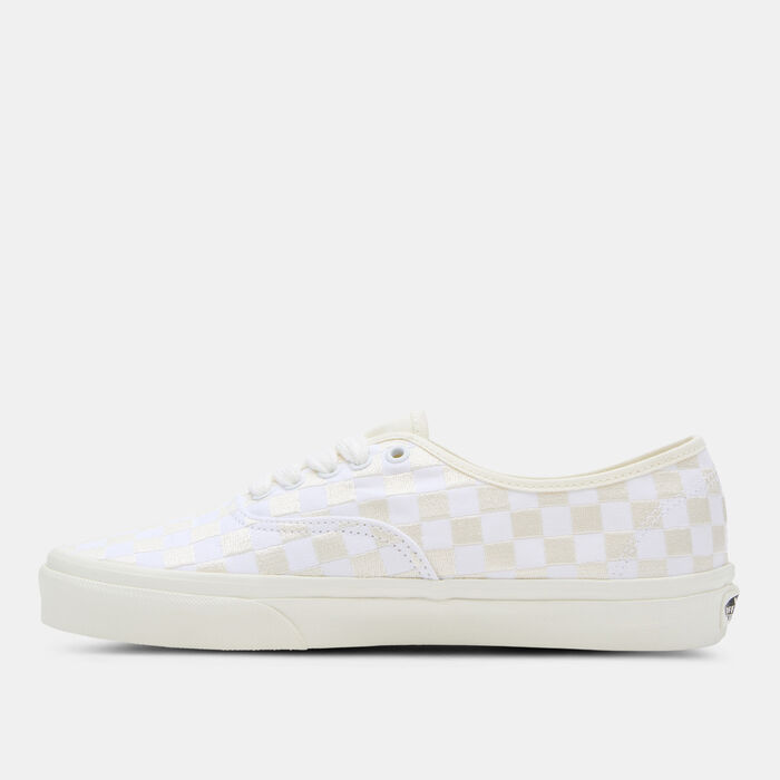 Vans Authentic Embroidered Checkerboard Unisex Shoes White image number 2