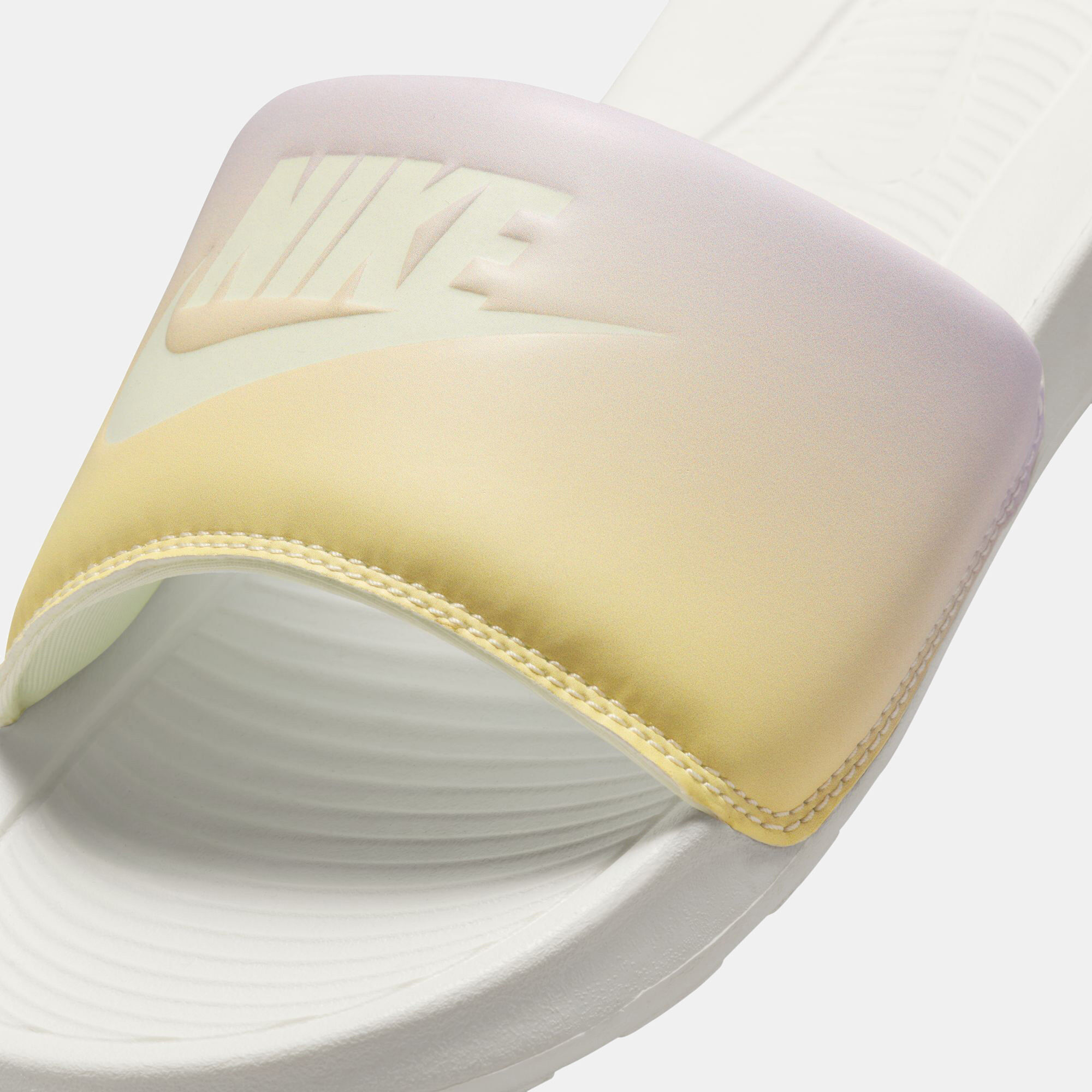 Nike slides yellow discount