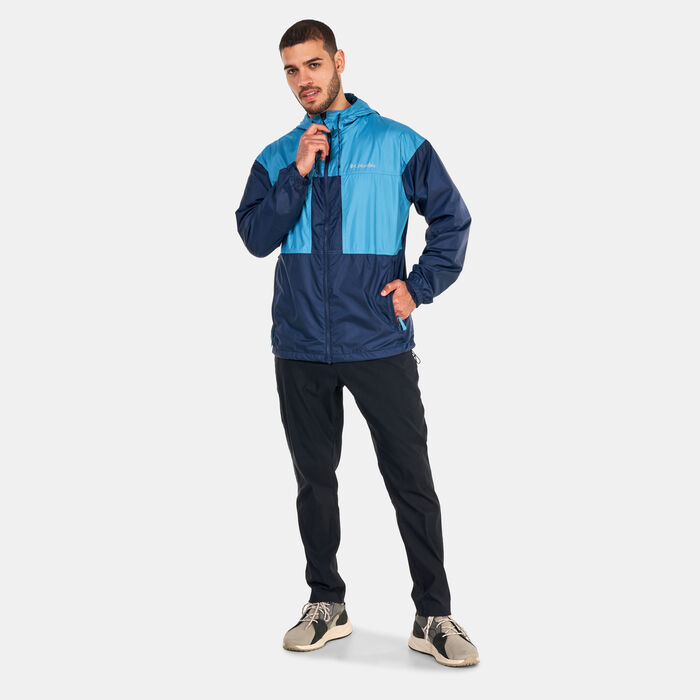 Columbia Men's Flash Challenger™ Lined Windbreaker Jacket Blue image number 2