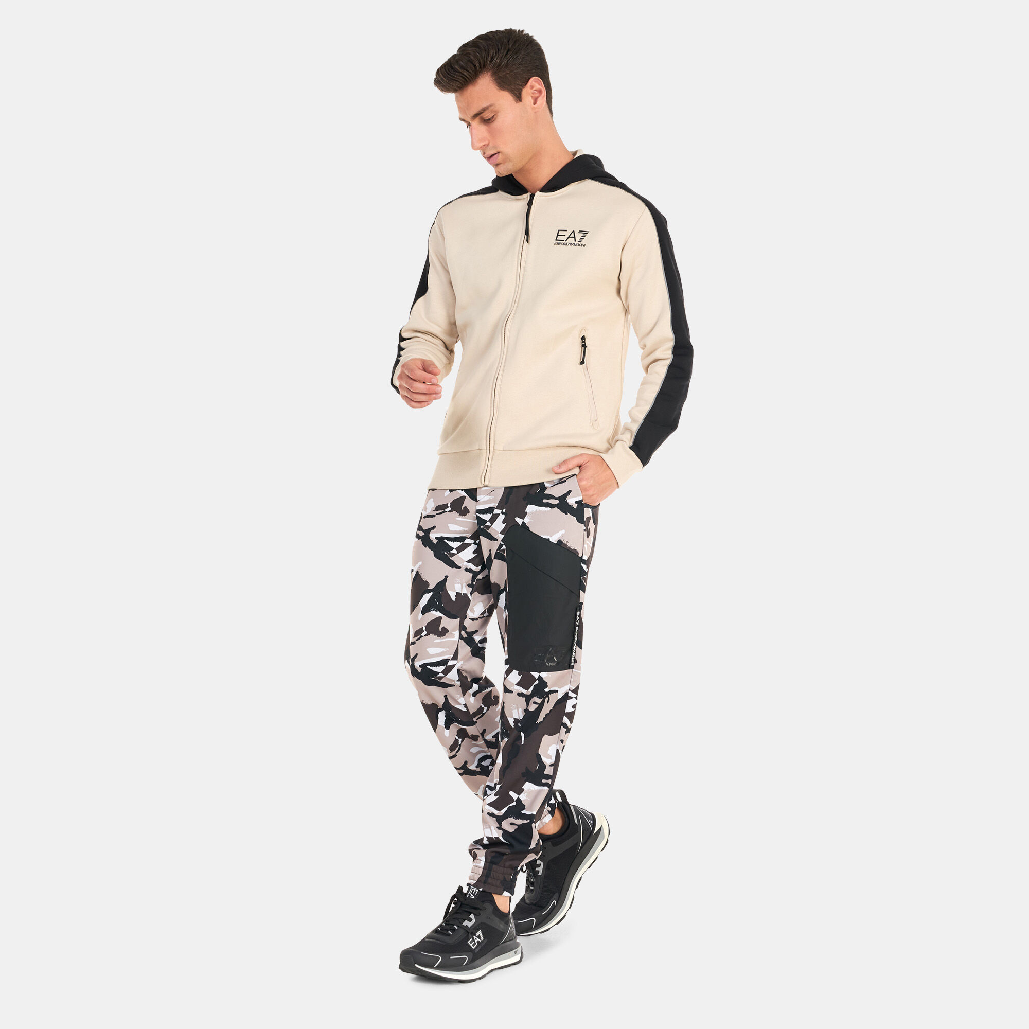 Armani camo tracksuit discount