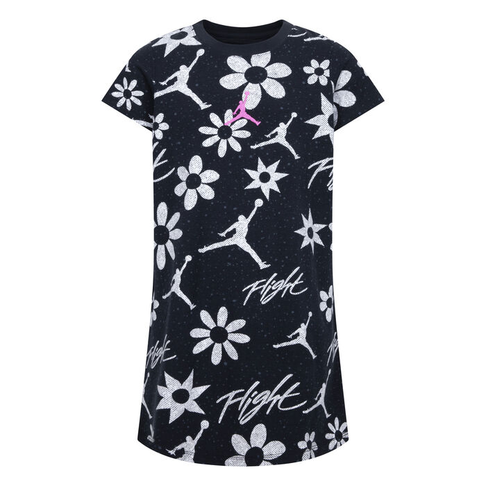 Jordan Floral Flight Printed Dress Black image number 0