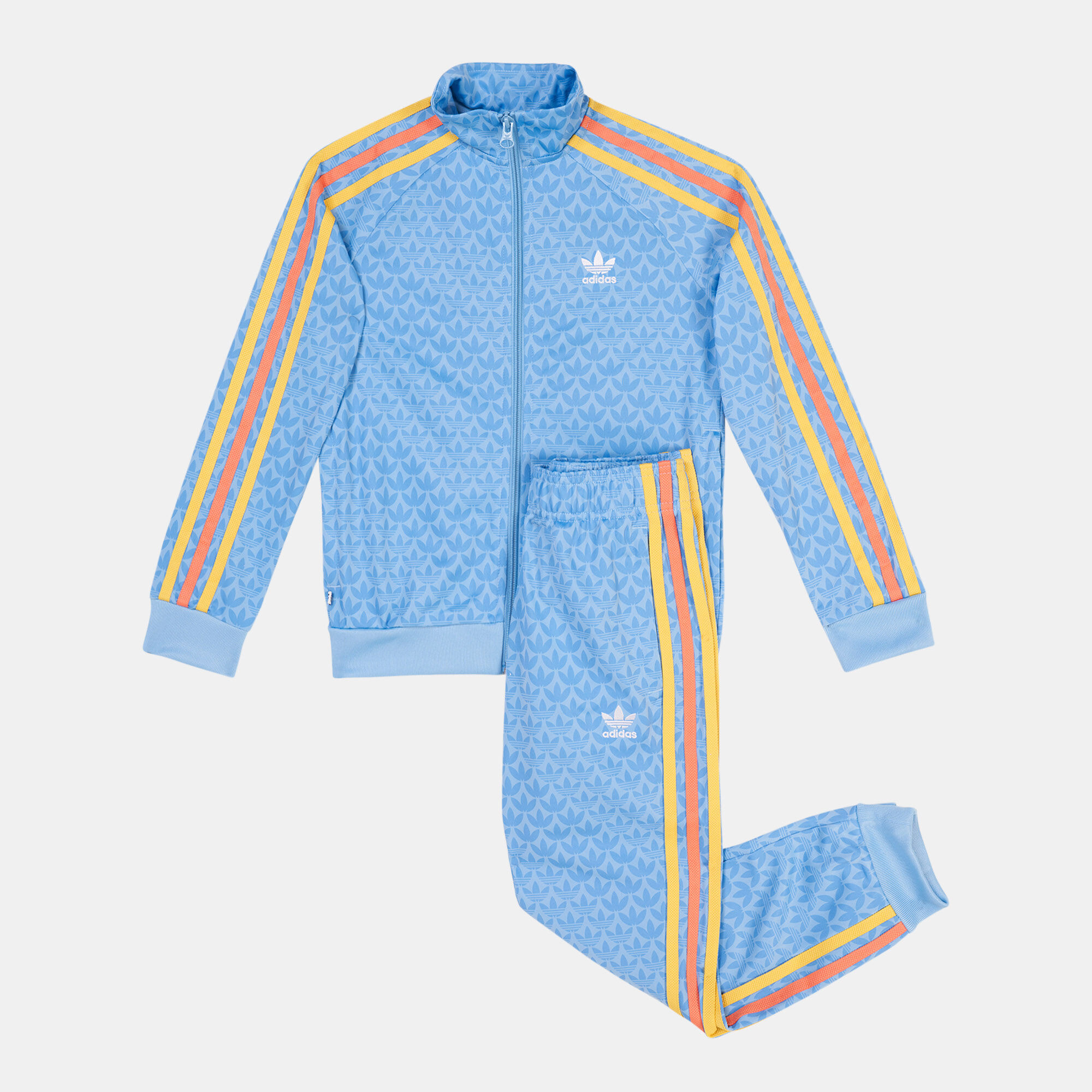 Printed adidas tracksuit outlet