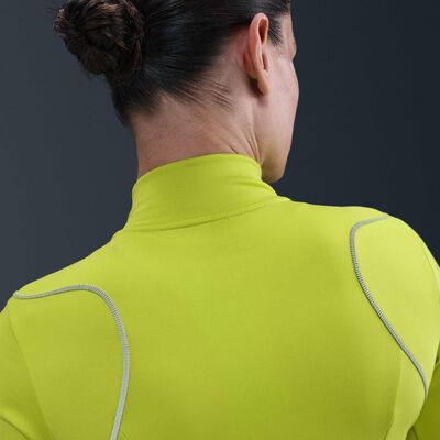 Nike Women's Swift Therma-FIT 1/4-Zip Running Top Green