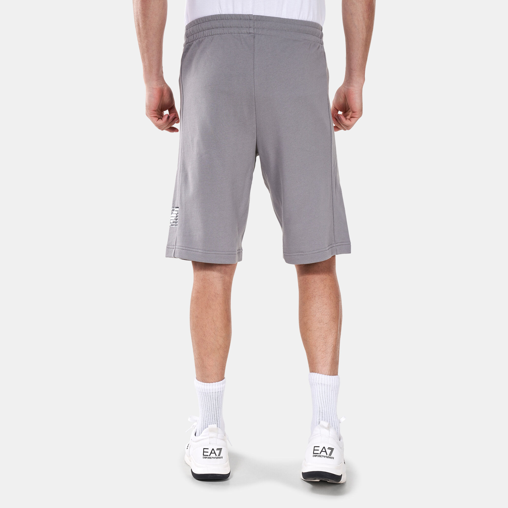 Ea7 shorts grey cheap