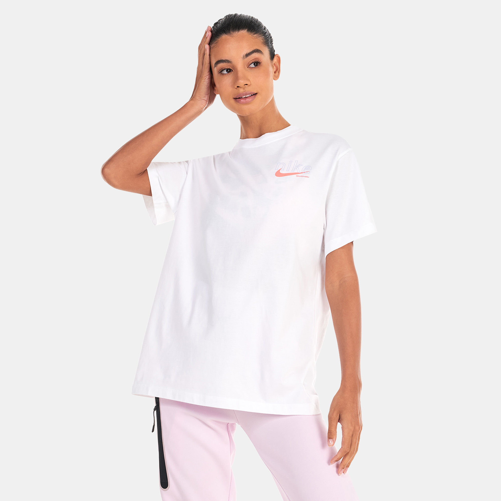 Women s Sportswear Boyfriend T Shirt White Nike in Kuwait SSS