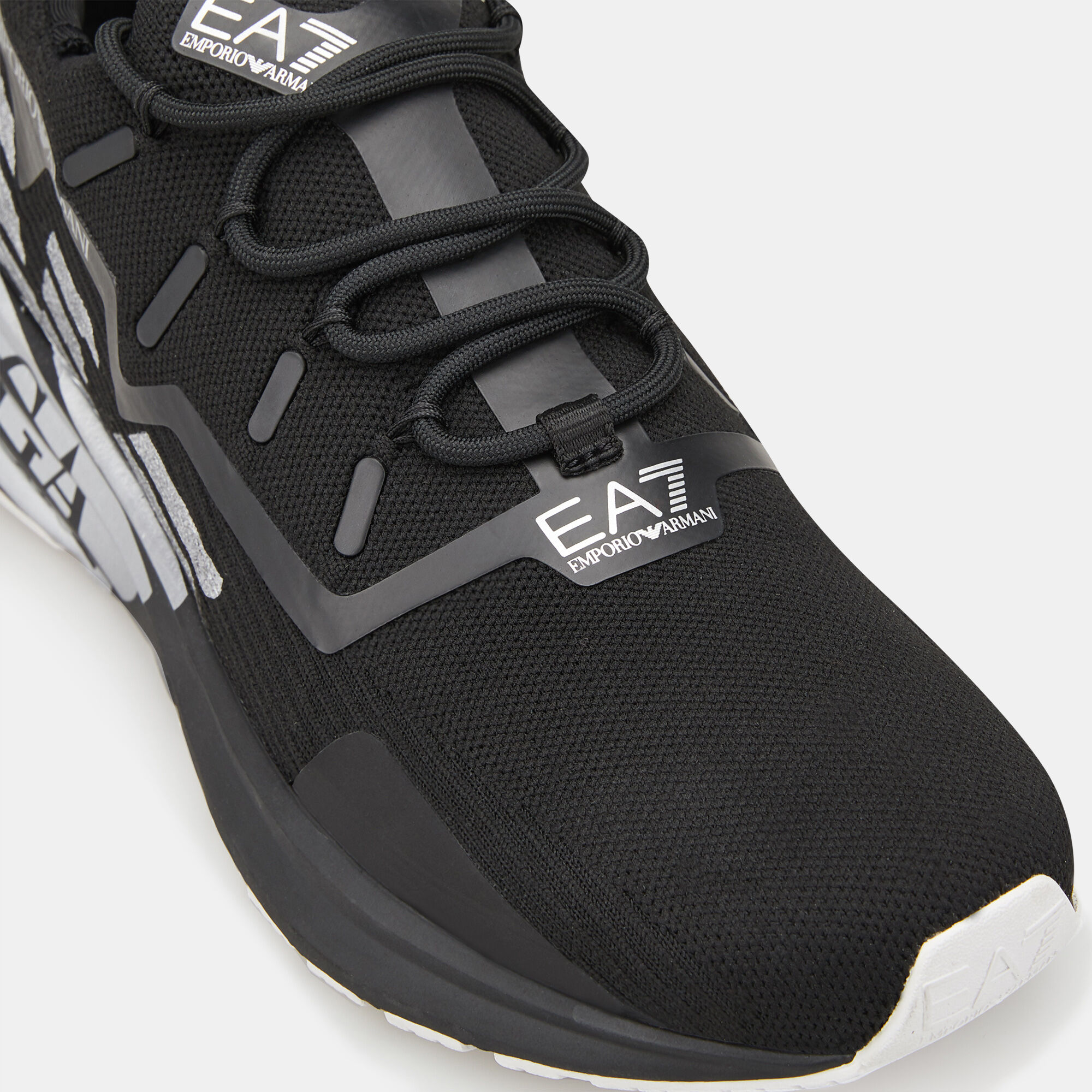 Emporio armani stan eagle debossed trainers hot sale