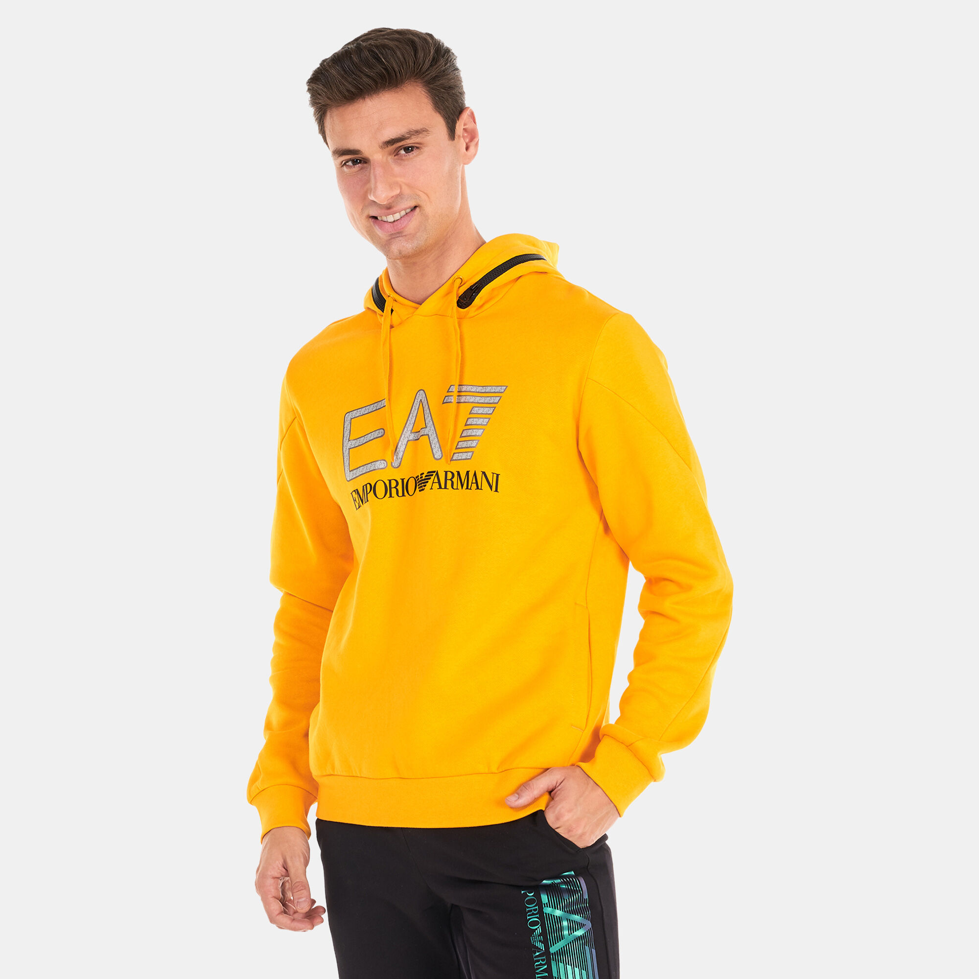 Ea7 pullover hoodie clearance