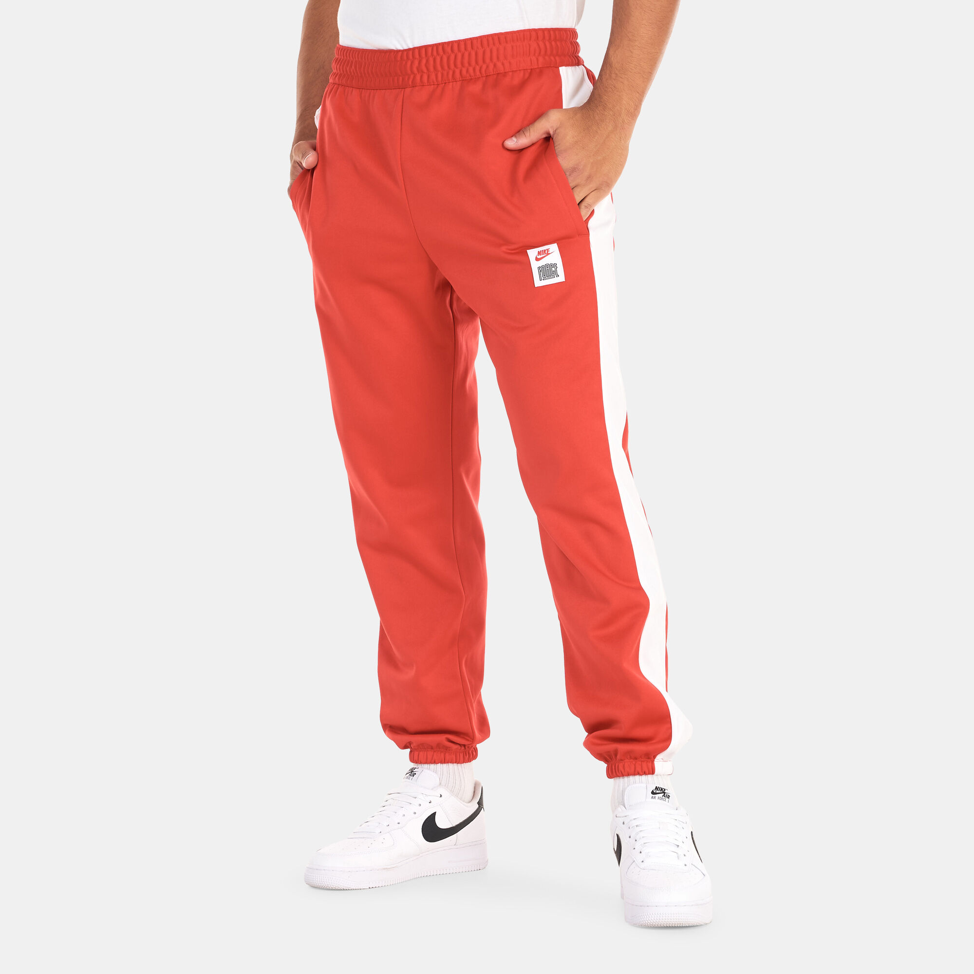 Nike therma pants red sale