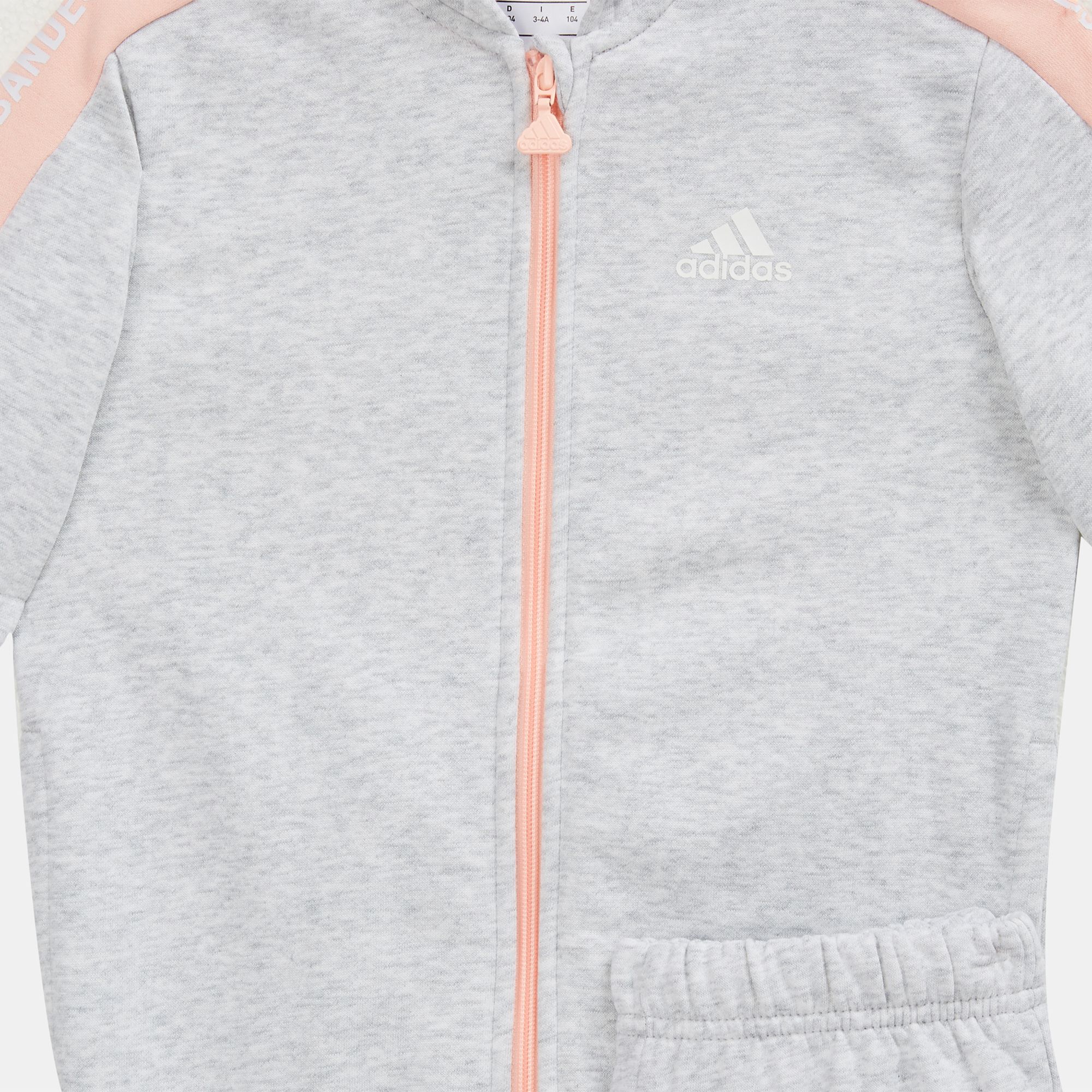 Buy adidas Kids Linear Hooded Fleece Jogger Set Infant Girls